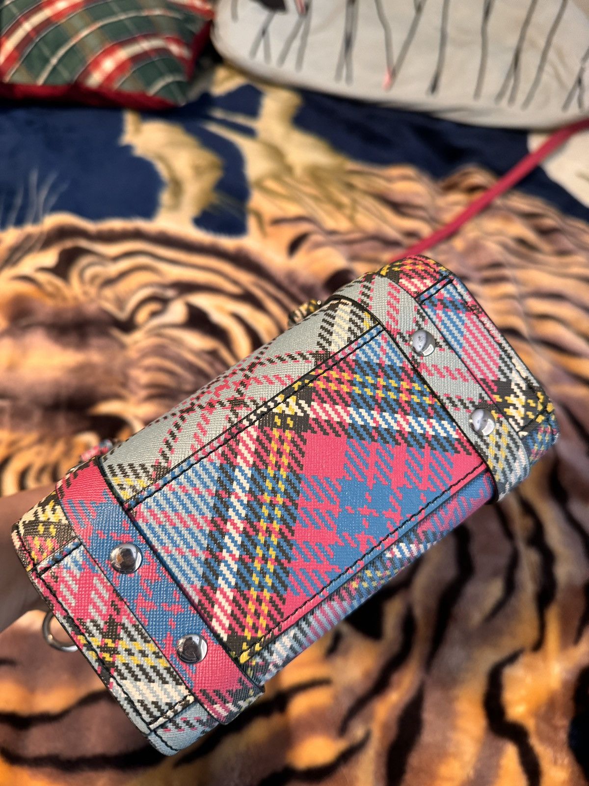 Vivienne Westwood Vivienne Westwood pink tartan purse Size ONE SIZE - 3 Thumbnail