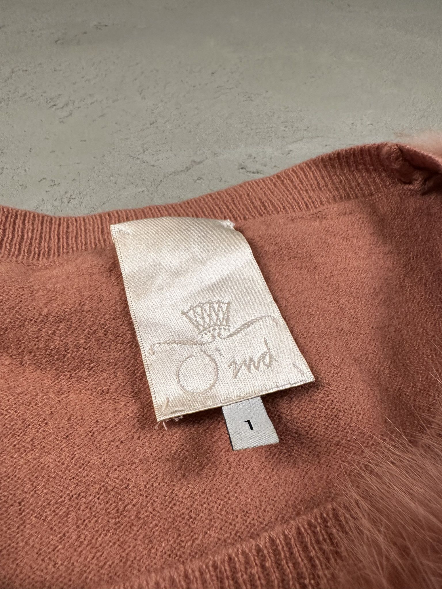 Japanese Brand × Vintage Vintage Avant Garde Japan Wool 3D Cable Fur T-shirt Size S / US 4 / IT 40 - 9 Thumbnail