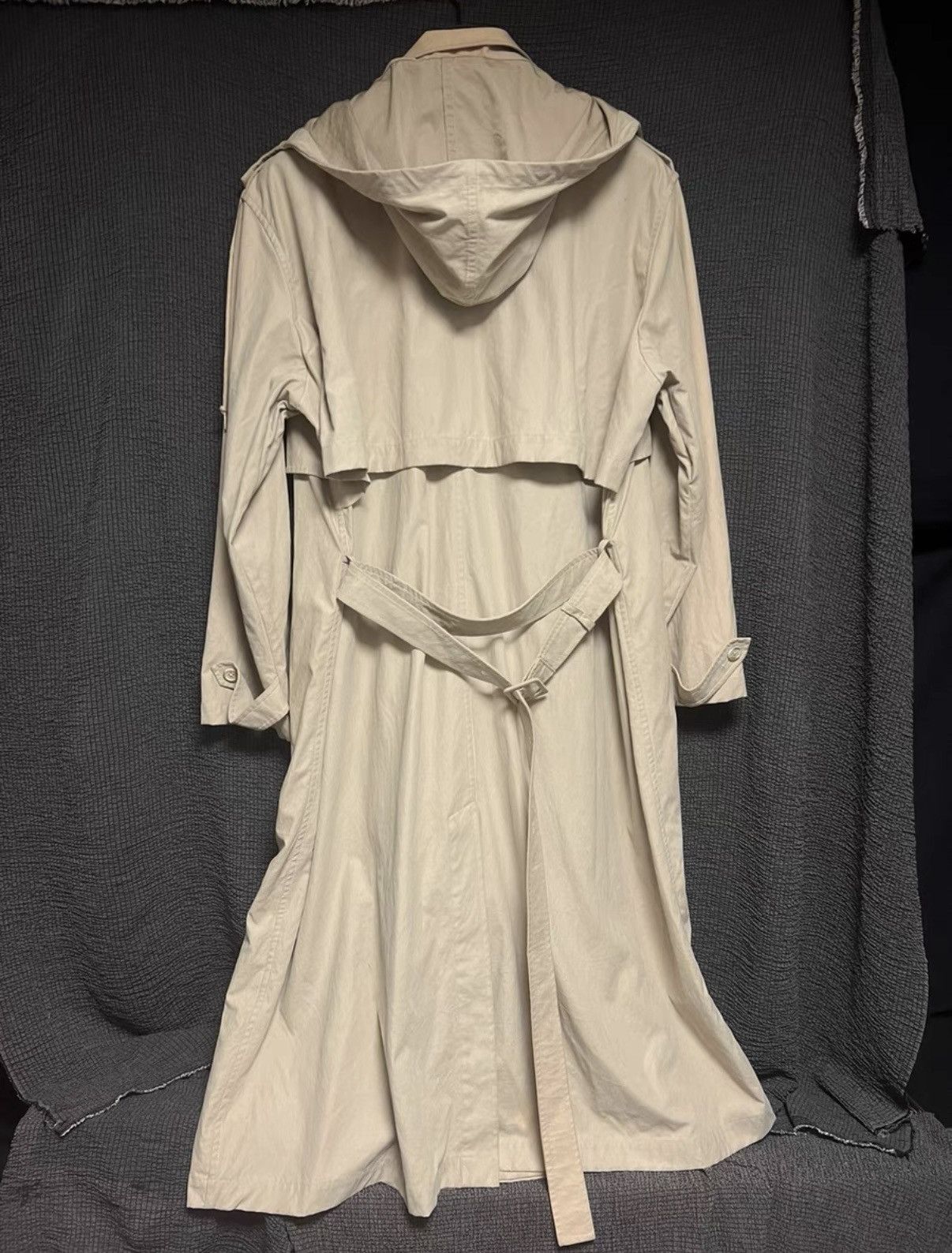 Yohji Yamamoto Yohji Yamamoto 1980s Trench Coat Size US M / EU 48-50 / 2 - 2 Thumbnail