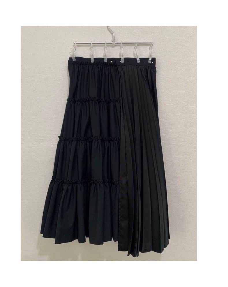 Comme des Garcons Comme Des Garcons size M Pleated splicing overskirt Size 24" / US 00 / IT 34 - 1 Thumbnail