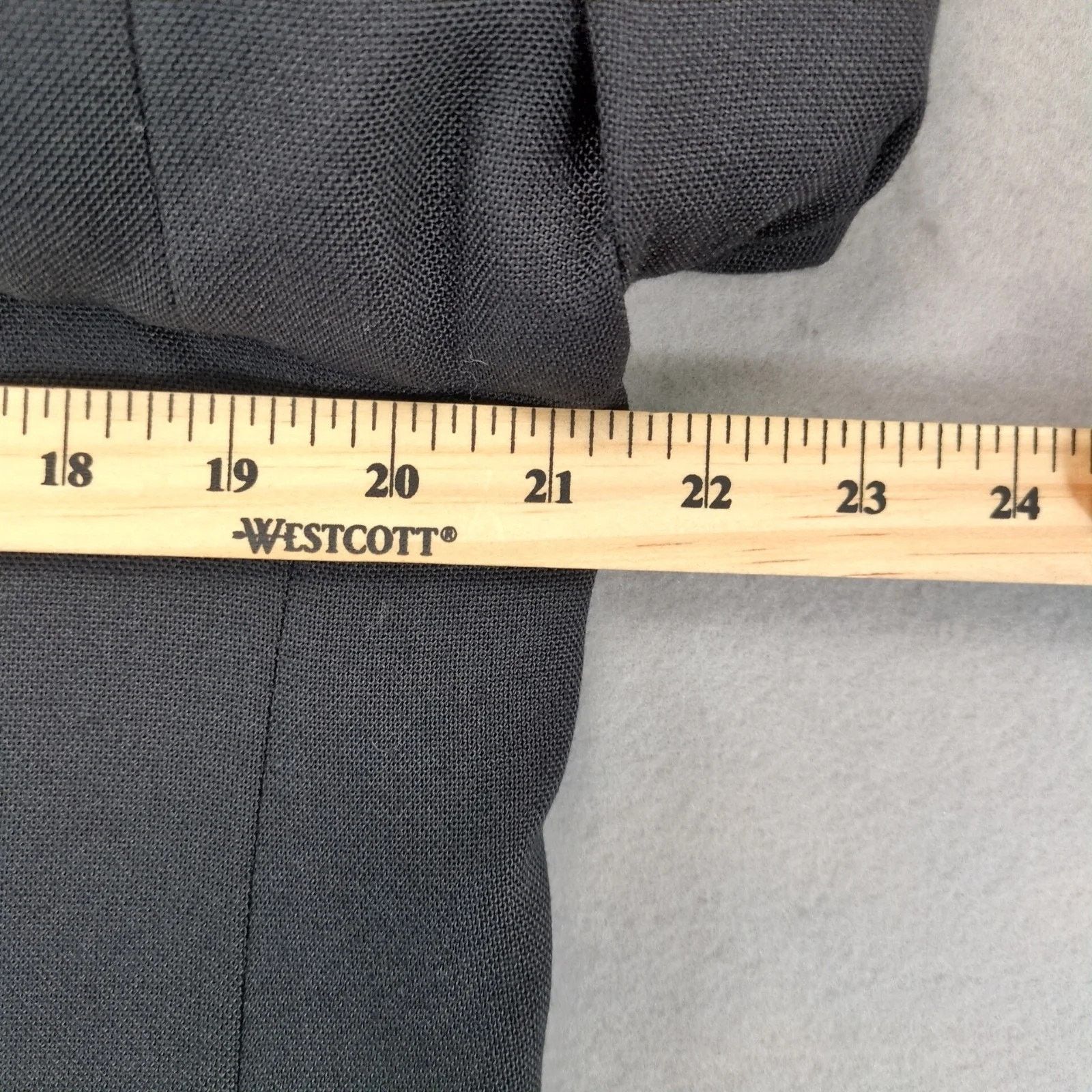 Stafford Stafford Black Textured Blazer 42R Wool Blend Sports Coat Size 42R - 7 Thumbnail