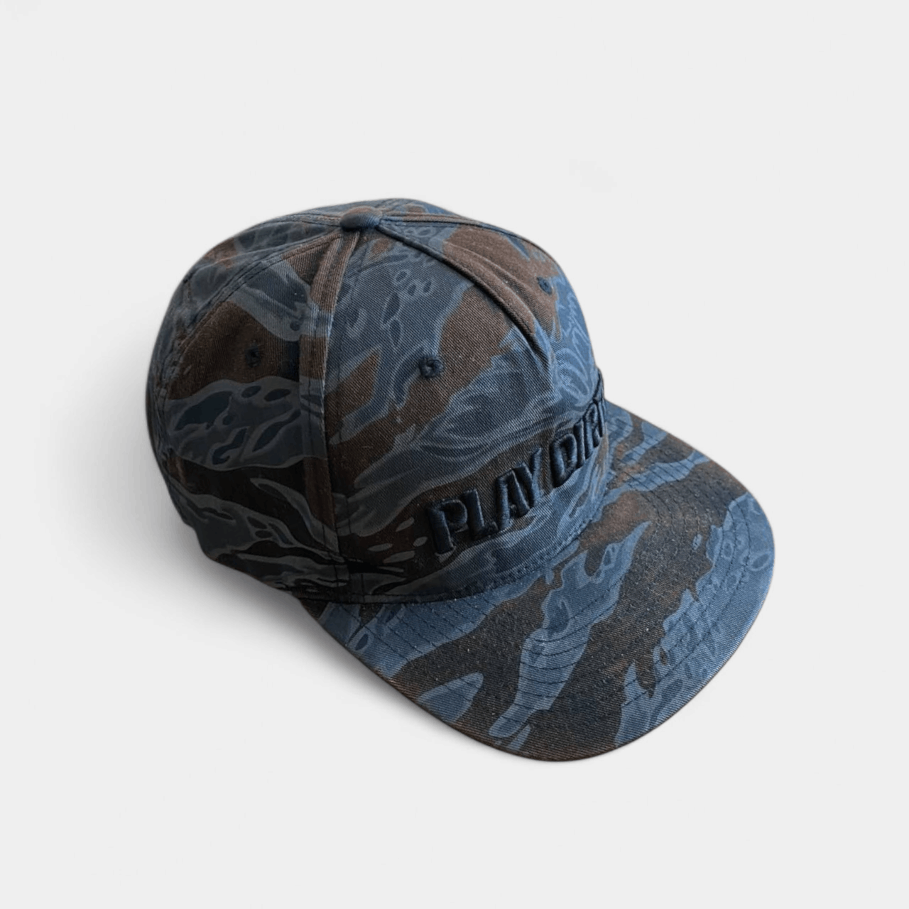 Undefeated Undefeated Play Dirty Embroidered Tiger Stripe Snapback Hat Size ONE SIZE - 1 Thumbnail