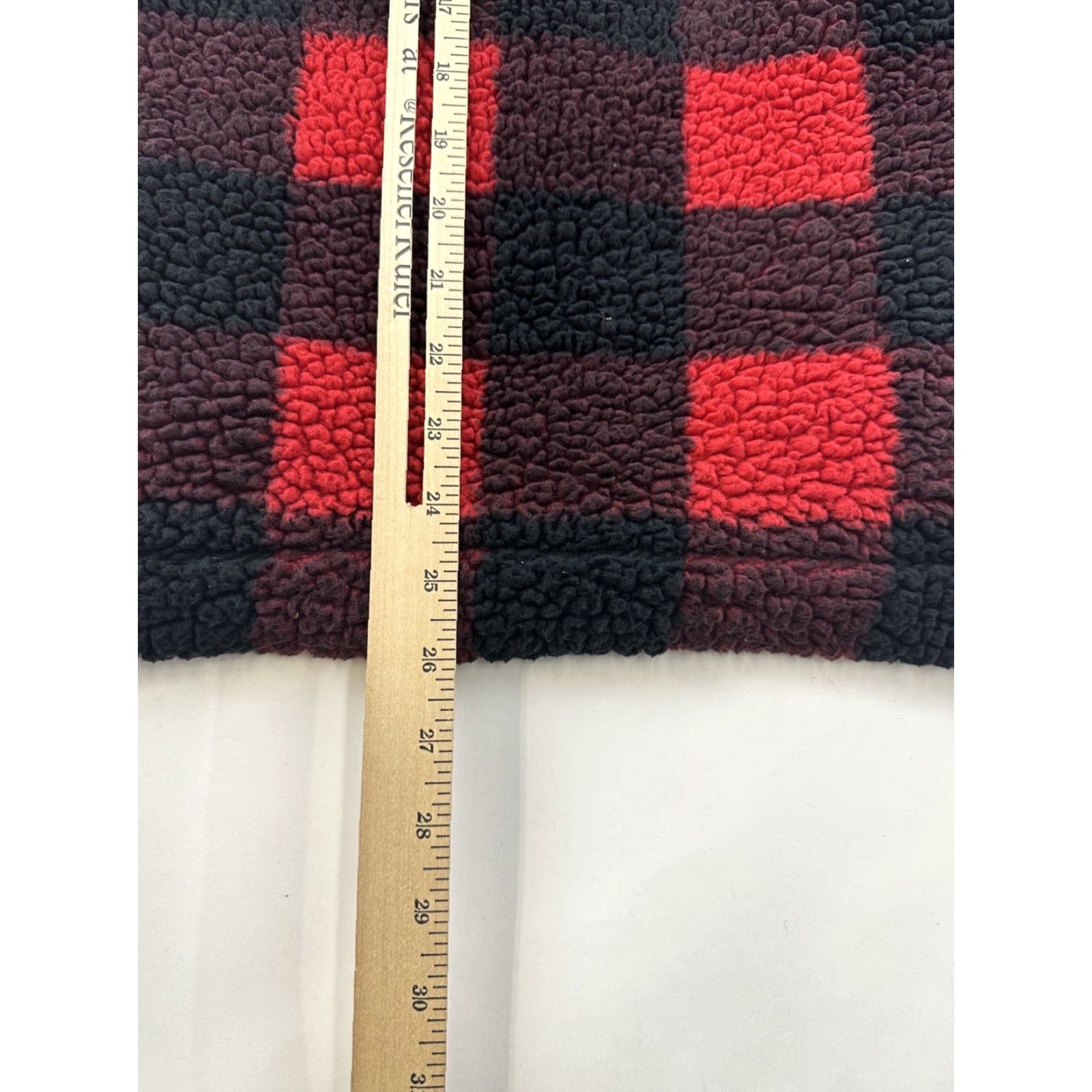 Vintage VINTAGE WallFlower Jacket Womens S Red Black Buffalo Plaid Full Zip Hooded Fleece Size S / US 4 / IT 40 - 7 Thumbnail