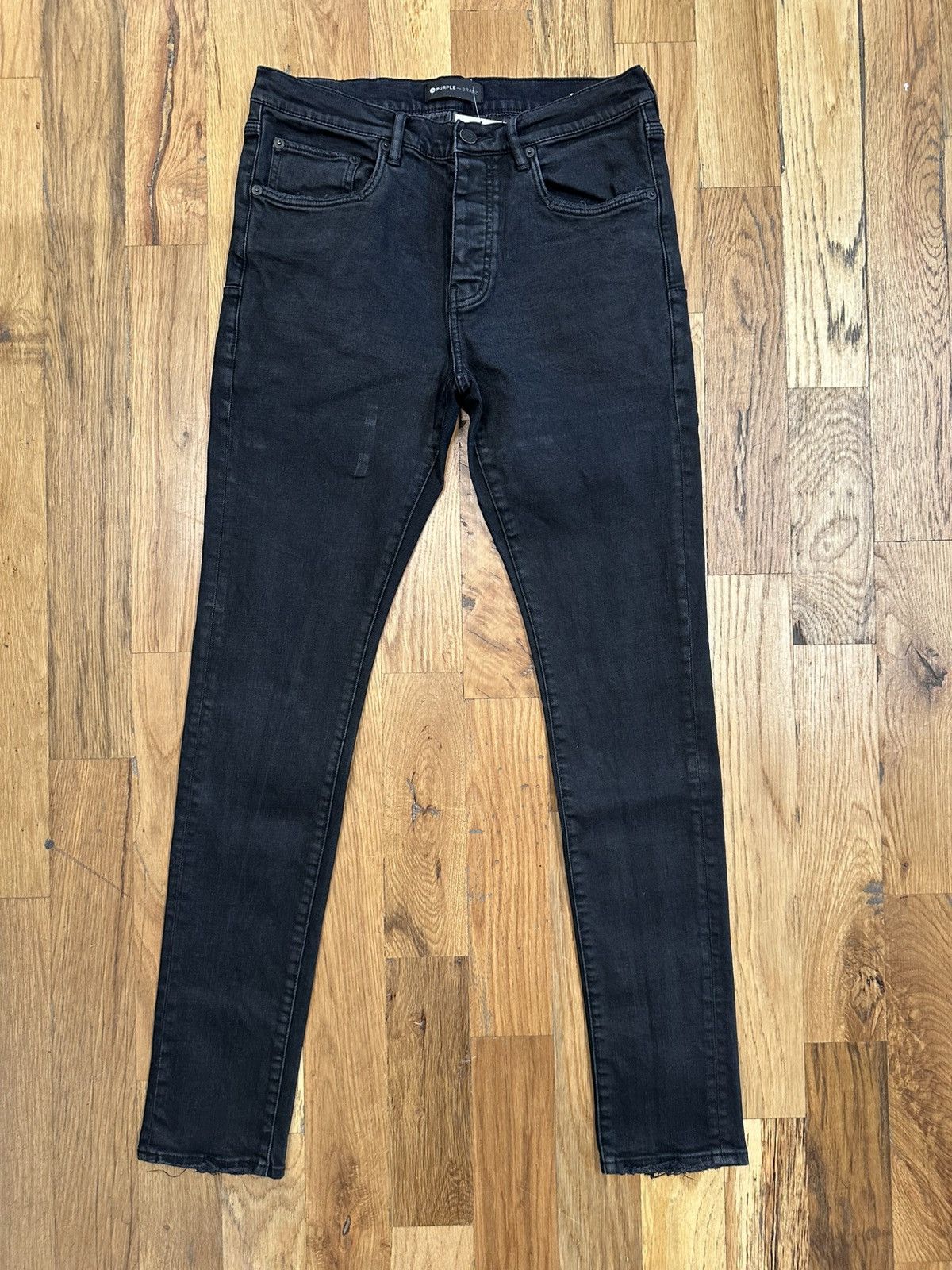 Purple Brand Purple Brand Plain Black Denim Jeans Size 32 Size US 32 / EU 48 - 1 Thumbnail