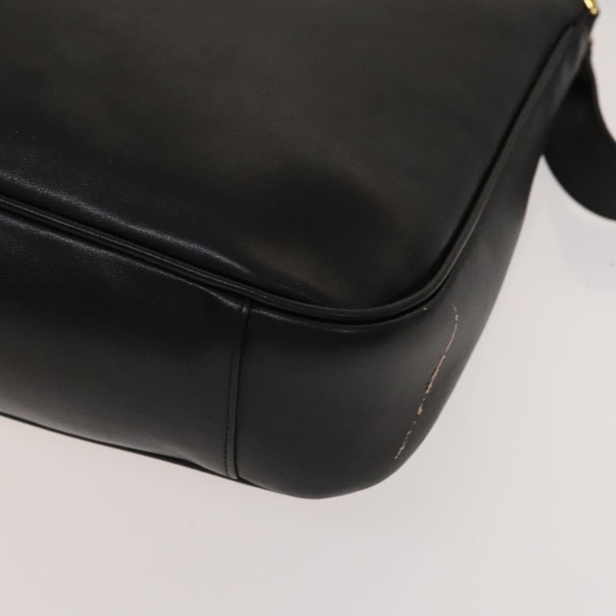 Gucci GUCCI Bamboo Hand Bag Leather Black Gold 001 001 Size ONE SIZE - 13 Thumbnail