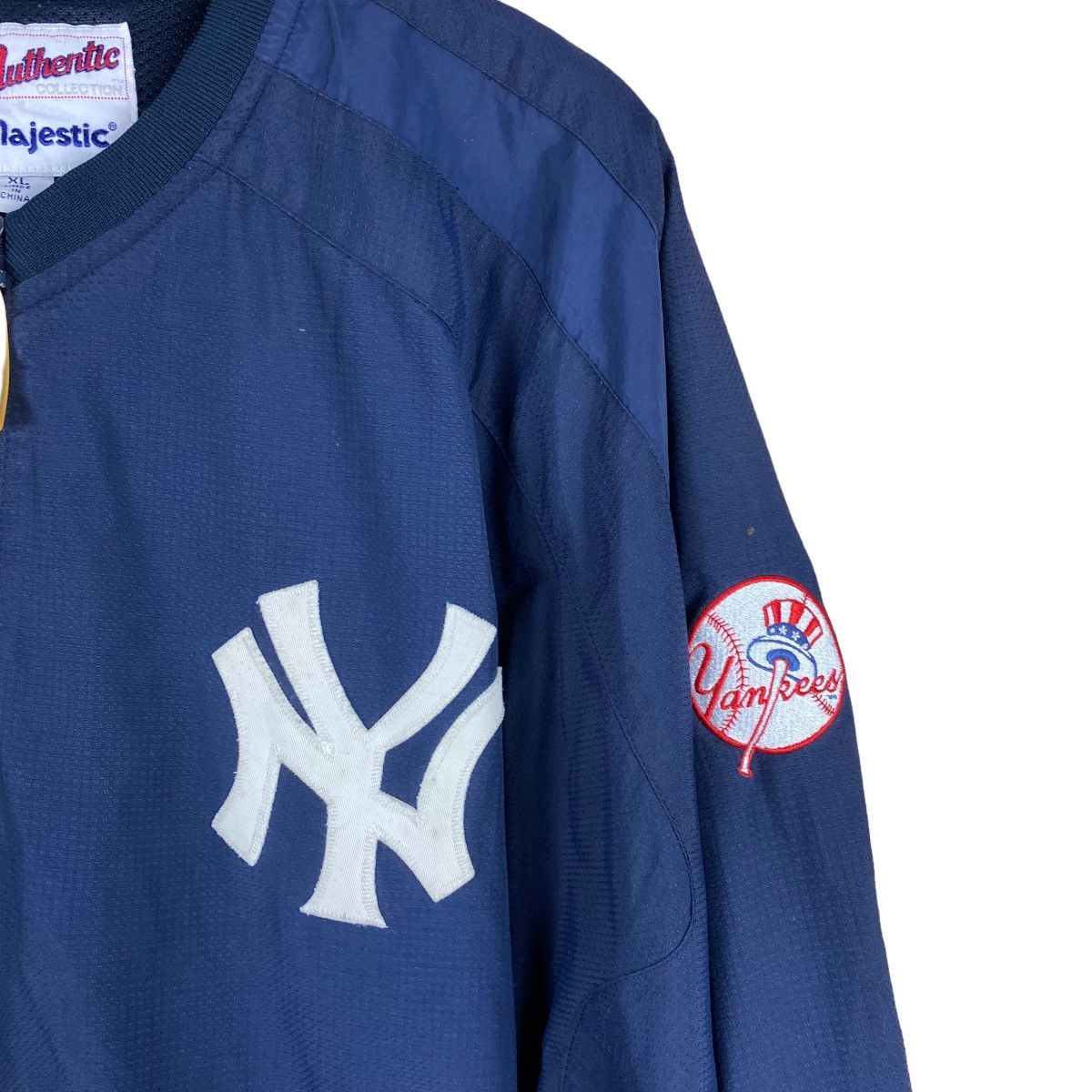 MLB × Majestic × New York Yankees VINTAGE NEW YORK YANKEES MAJESTIC LIGHT JACKET Size US XL / EU 56 / 4 - 4 Thumbnail