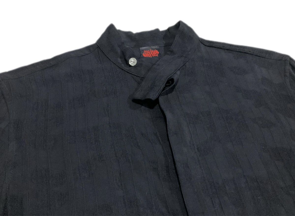 Jean Paul Gaultier 🔥Archived Vintage Jean Paul Gautier Shirt Rayon Textured Size US L / EU 52-54 / 3 - 7 Thumbnail