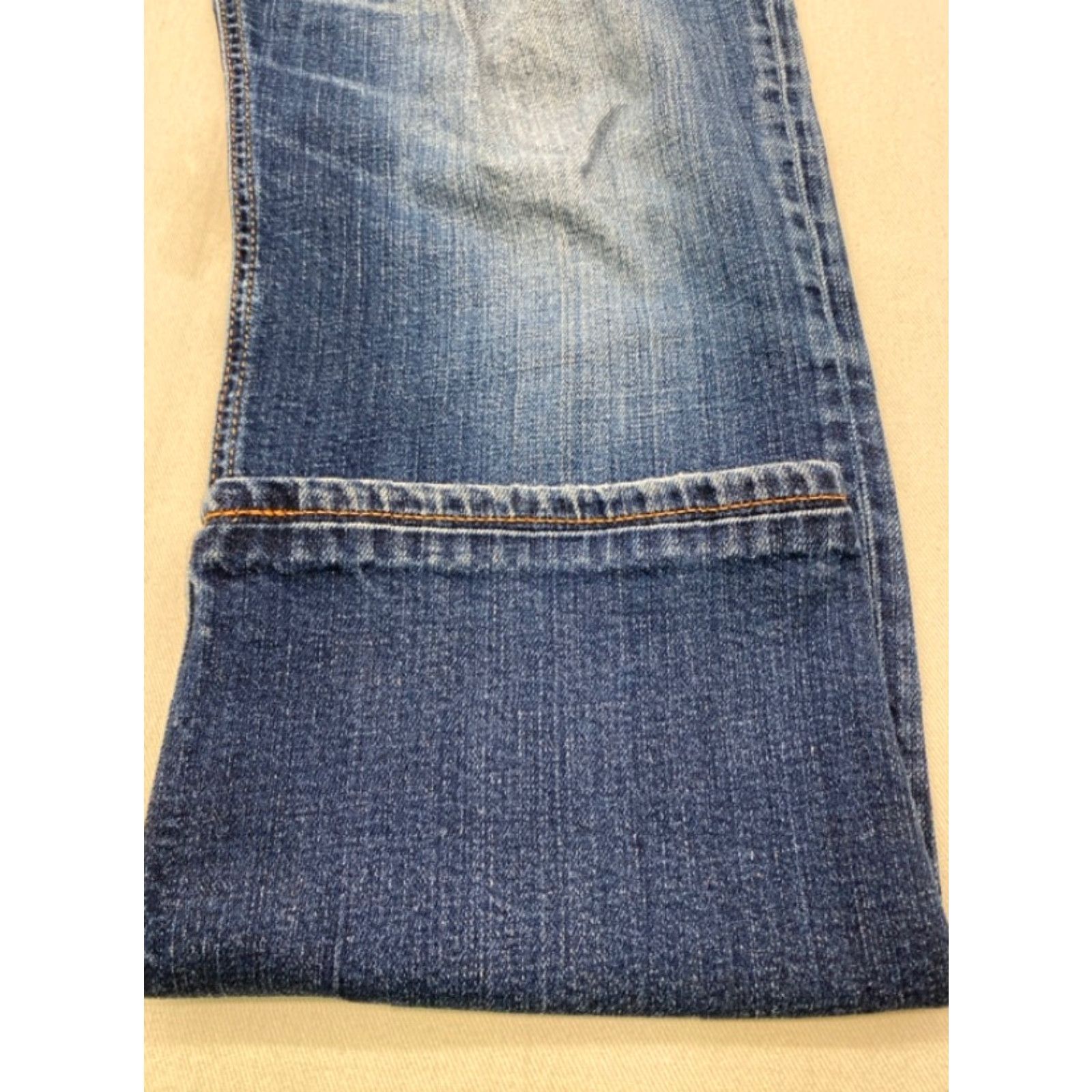 Vintage MAC Jeans Jeans Mens 42x32 Denim Blue 5-Pocket Stretch Straight High Rise 42 Men Size US 42 / EU 58 - 3 Thumbnail