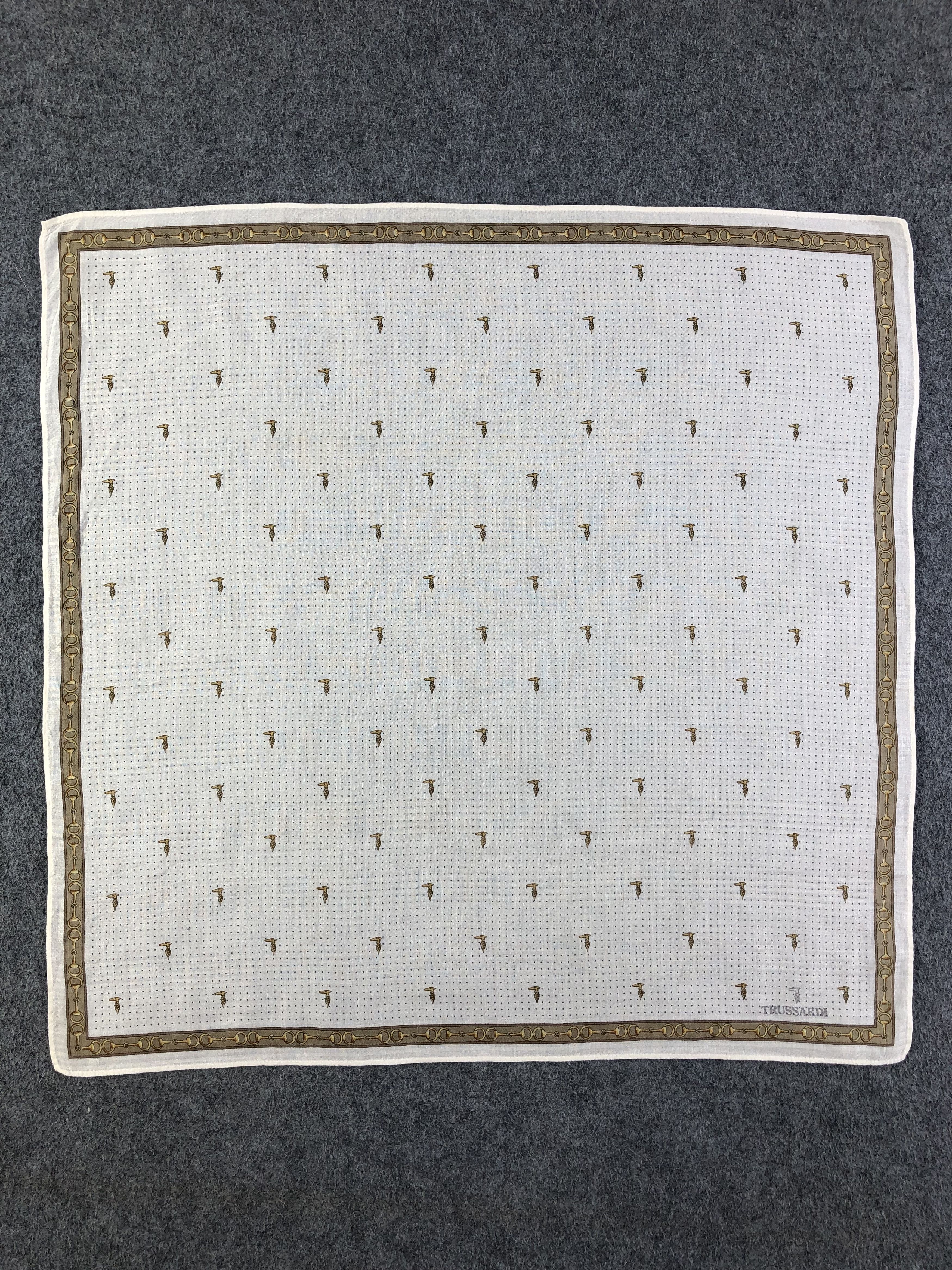 Trussardi × Vintage Trussardi Handkerchief / Bandana / Neckerchief Size ONE SIZE - 3 Thumbnail