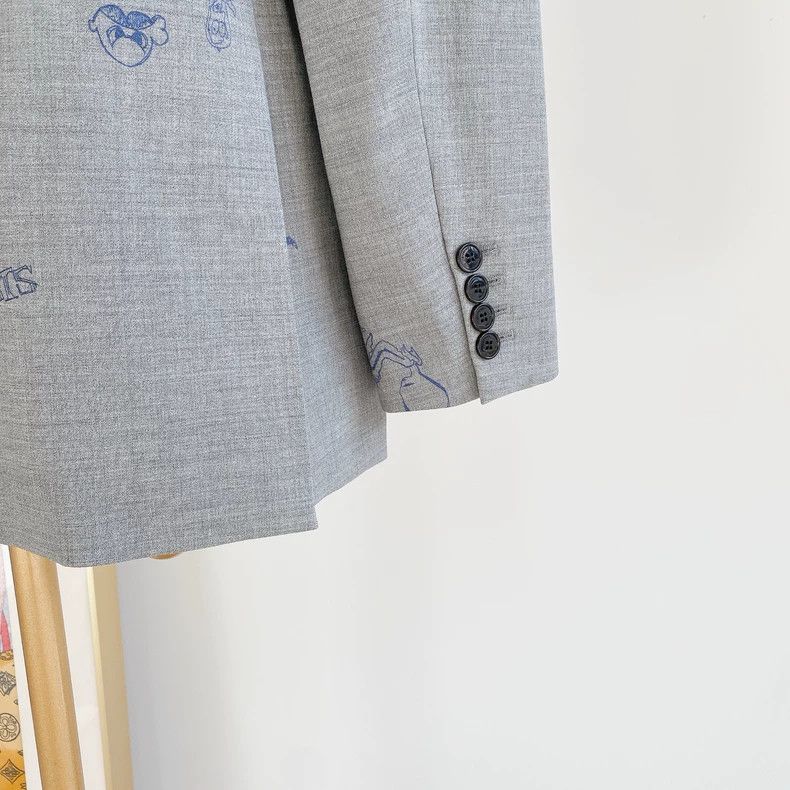 Vetements Vetements Grey Tailored Jacket with Tag Size US S / EU 44-46 / 1 - 6 Thumbnail