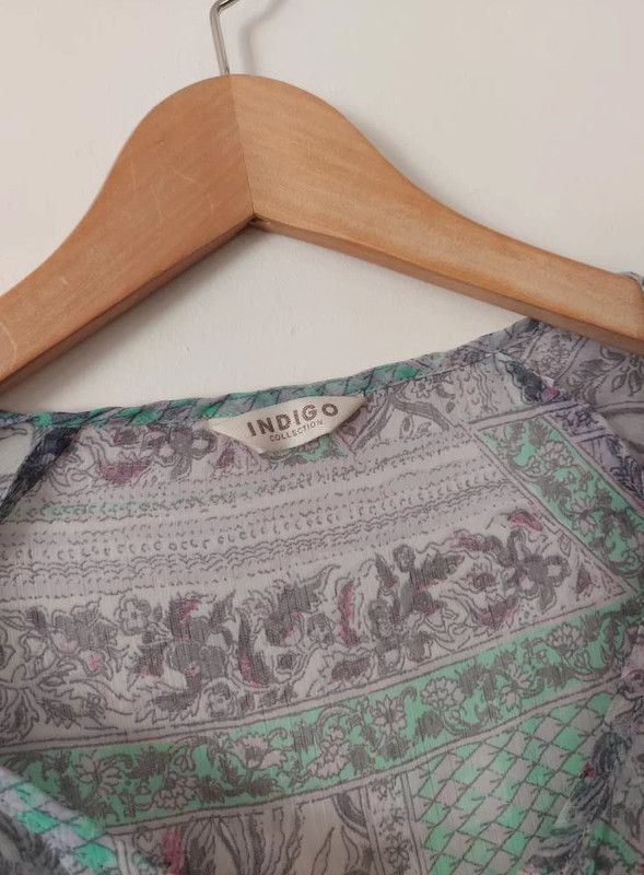 Indigo Indigo vintage sheer top 8 Size S / US 4 / IT 40 - 5 Thumbnail