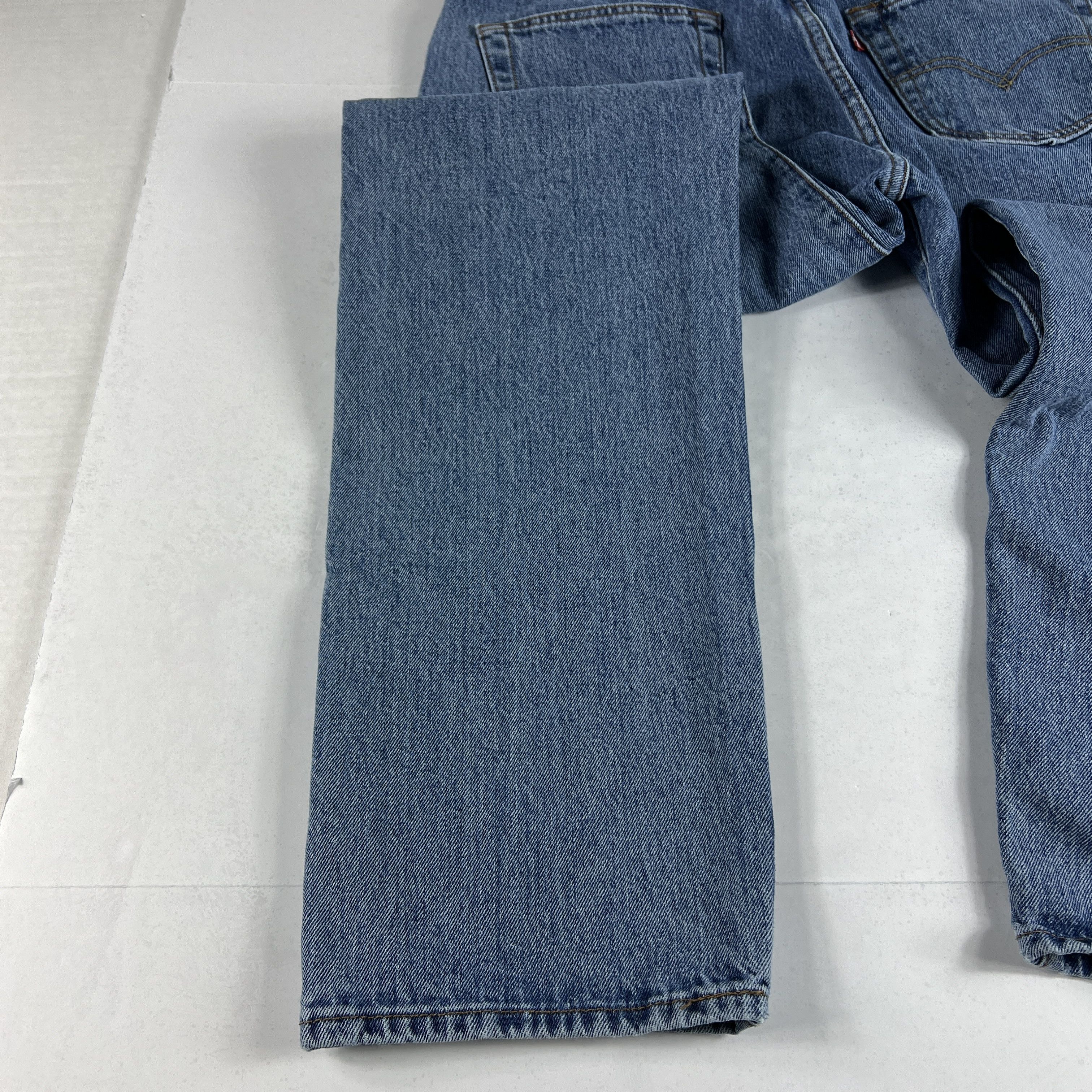 Levi's Levi's Jeans 501 XX Original Straight Blue Cotton Denim Size US 33 - 18 Thumbnail