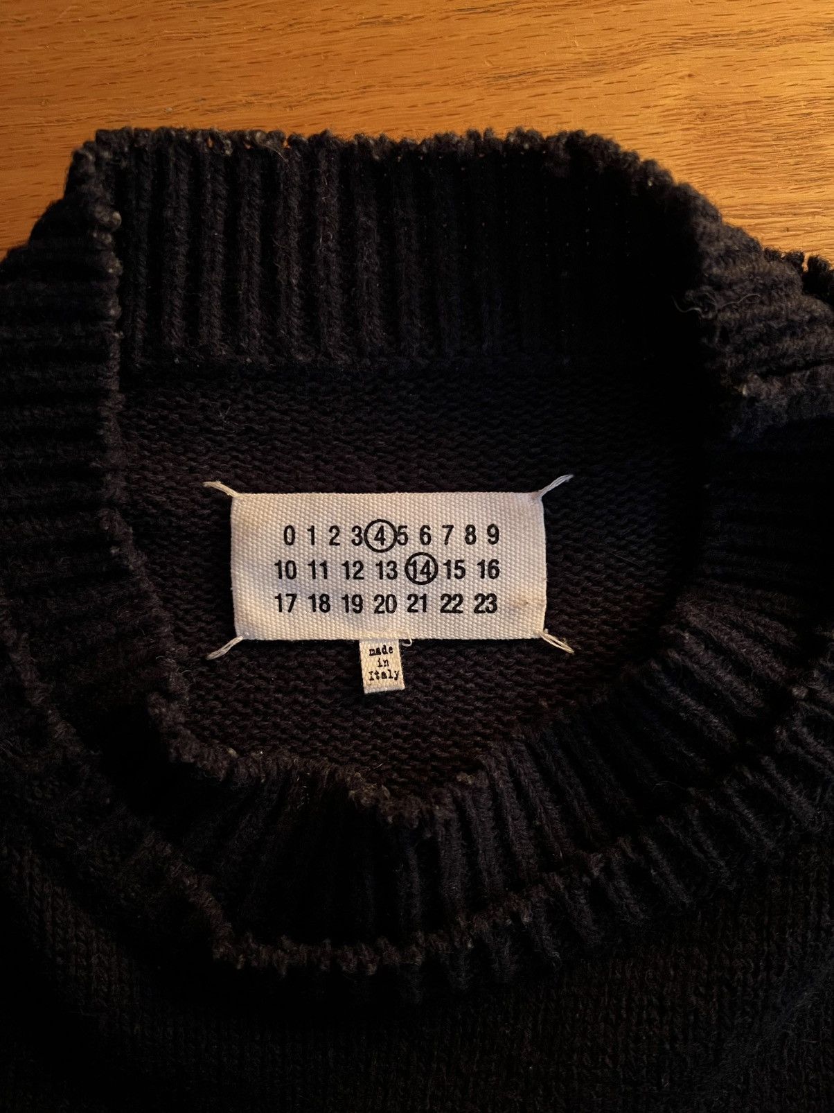 Maison Margiela MAISON MARGIELA Double Collar Sweater Size US M / EU 48-50 / 2 - 4 Thumbnail