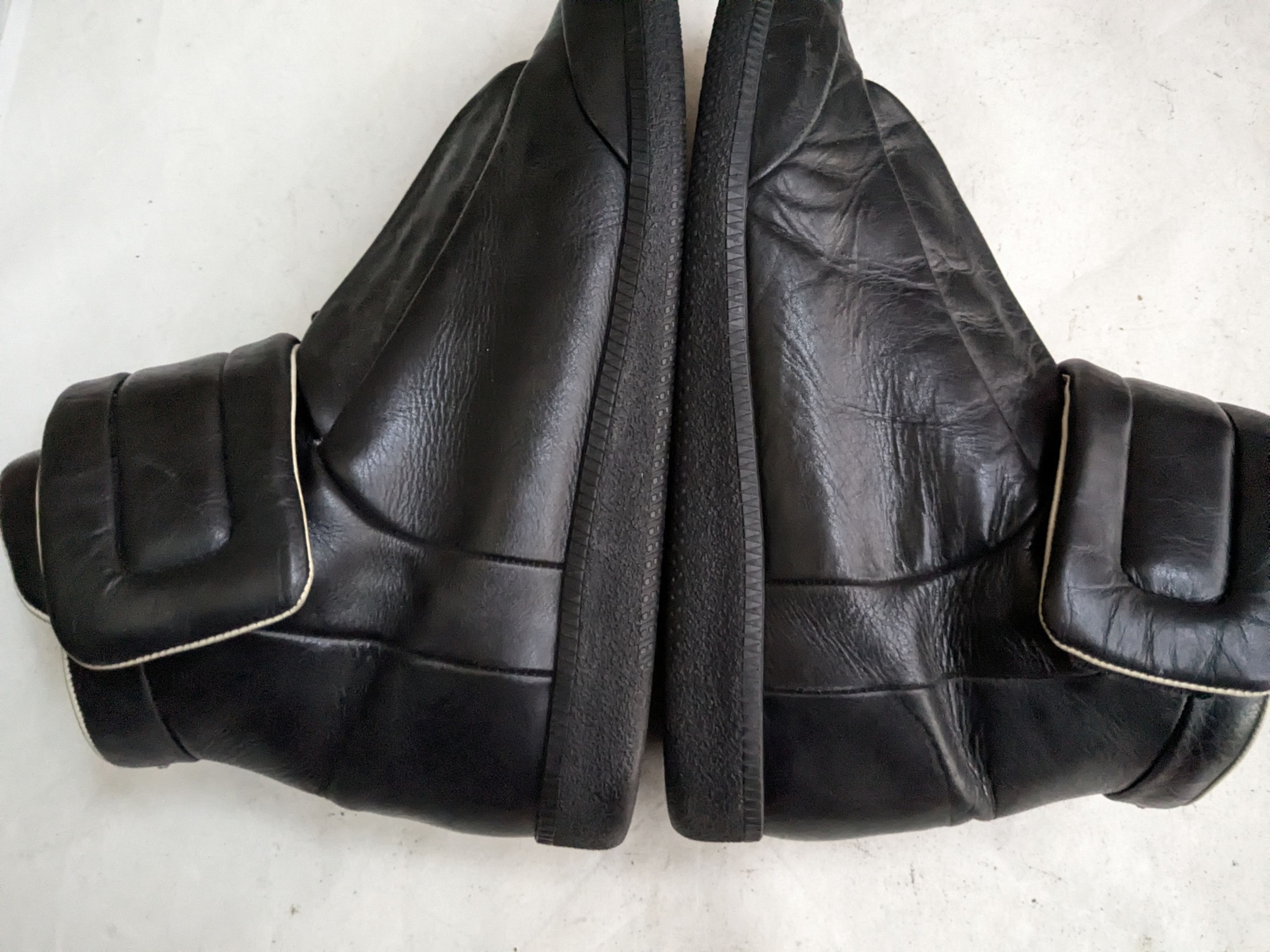Maison Margiela Maison Margiela Future Black 12 45 High Tops Leather Size US 12 / EU 45 - 12 Thumbnail