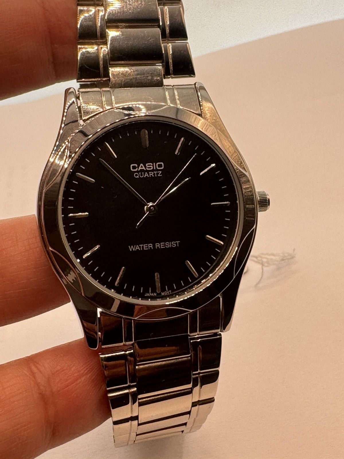 Casio Casio Watch Stainless Steel, 37mm Diameter, Brand New Size 38 - 4 Thumbnail