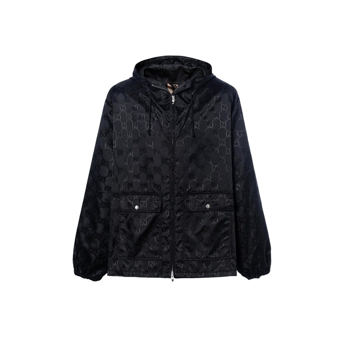 Gucci Gucci GG Monogram Hooded Zip Jacket Size 48 Size US M / EU 48-50 / 2 - 1 Thumbnail