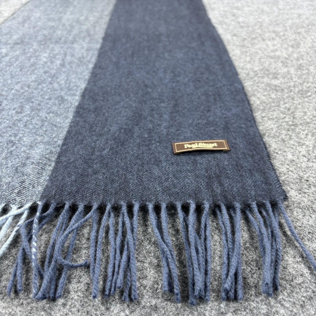 Paul Stuart × Vintage Paul Stuart Scarf # D764 # Muffler # Neckwear Size ONE SIZE - 10 Thumbnail