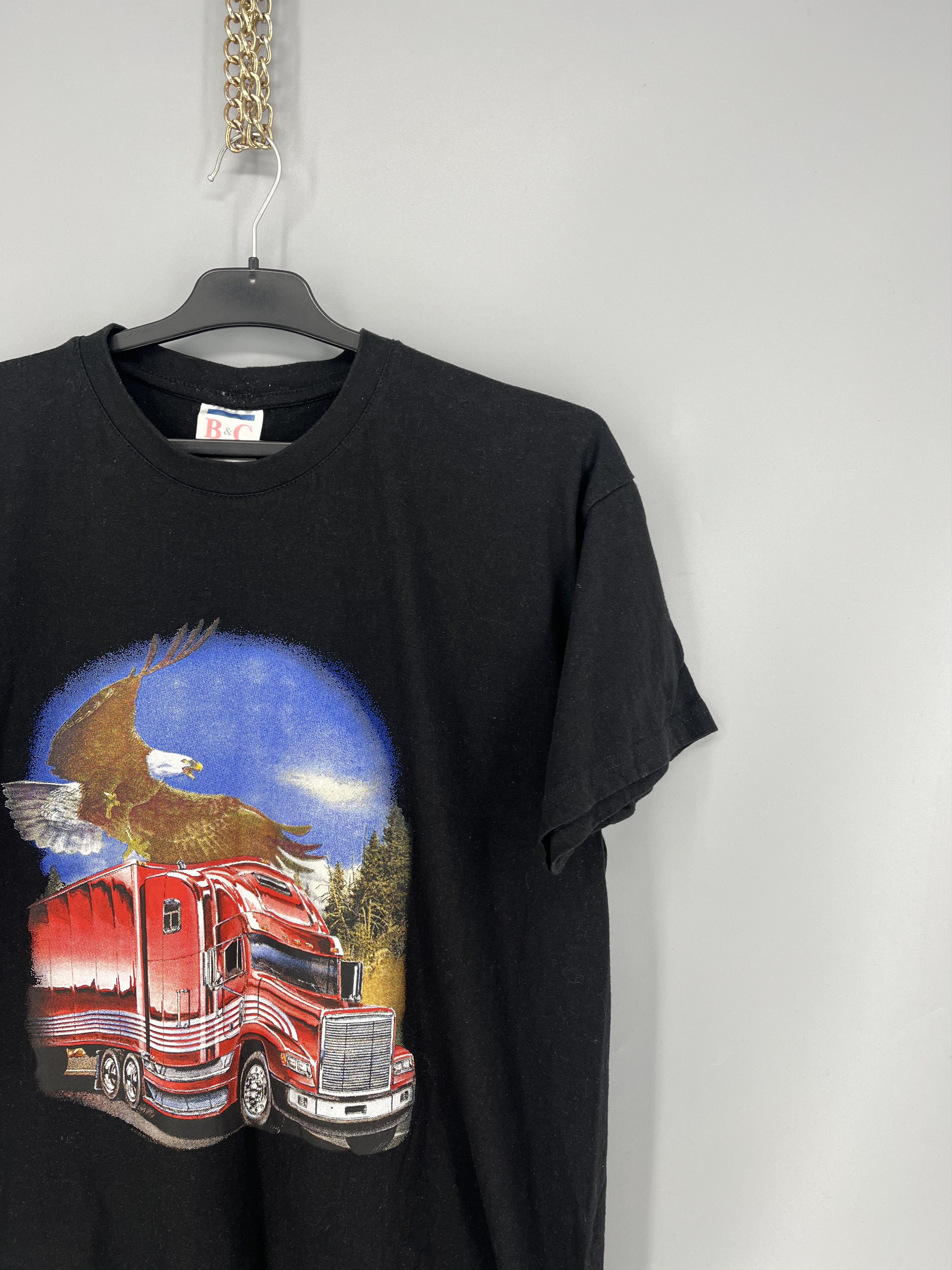 Vintage img VTG 3D Emblem “Follow the Eagle” 1994 Big Print Tee Size US M / EU 48-50 / 2 - 5 Thumbnail