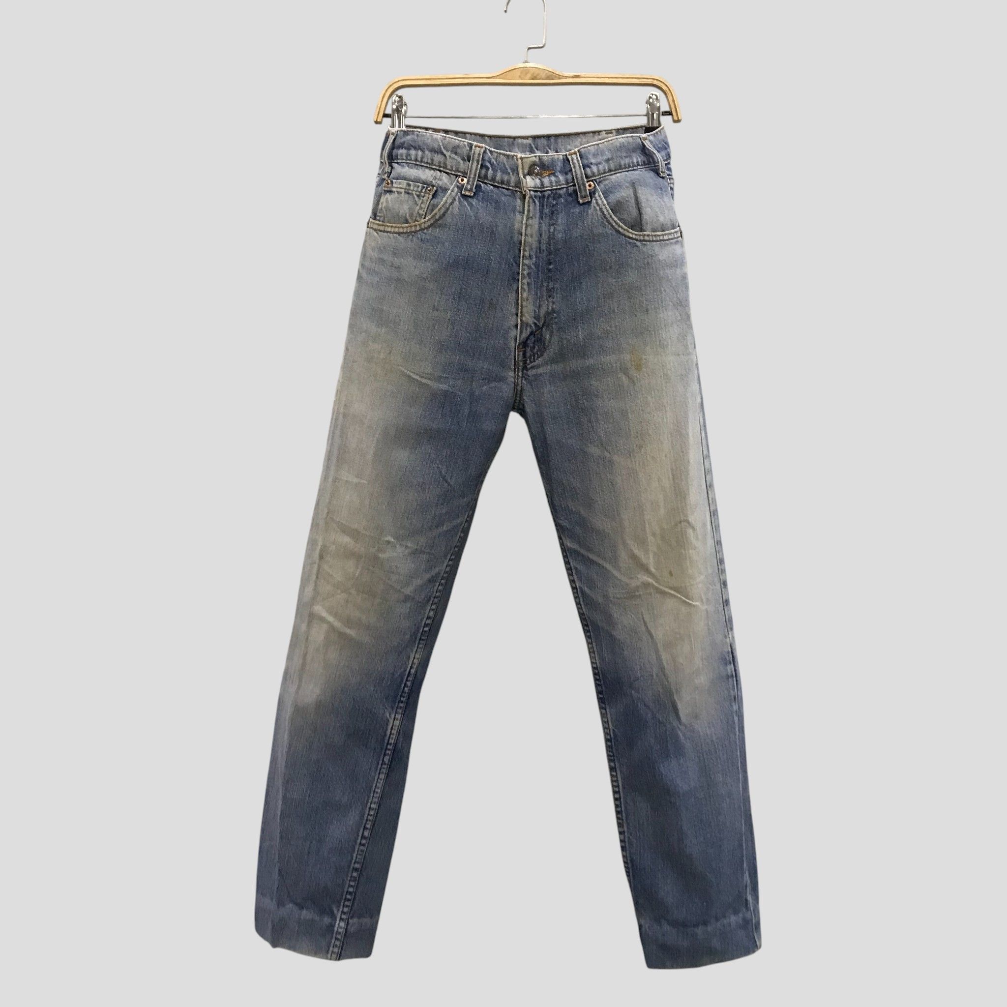 Levi's Vintage 90s Levi’s Jeans Light Wash Straight Leg Size US 30 / EU 46 - 1 Thumbnail