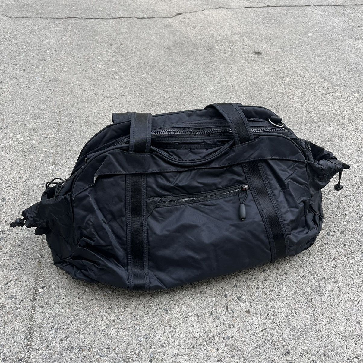 Nike × Vintage Vintage y2k Nike Black Duffle Jewel Logo 00’s Rare Size ONE SIZE - 6 Thumbnail