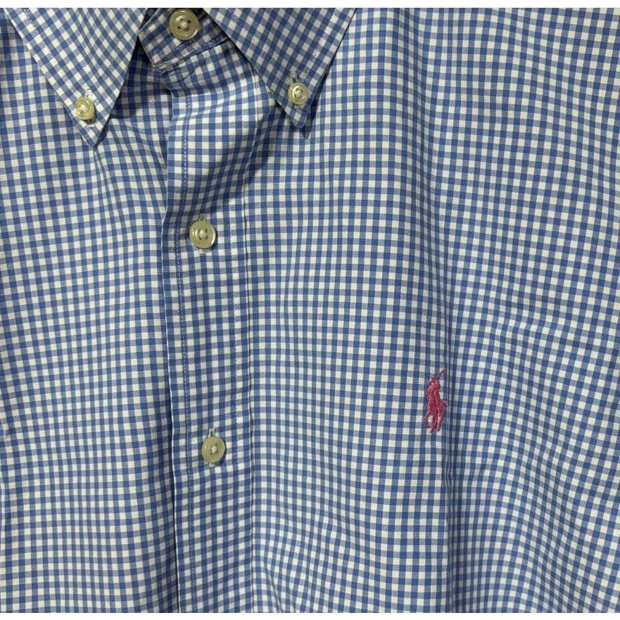 Ralph Lauren RALPH LAUREN Men’s Gingham Check Casual Dress Shirt | XL Size US XL / EU 56 / 4 - 3 Thumbnail