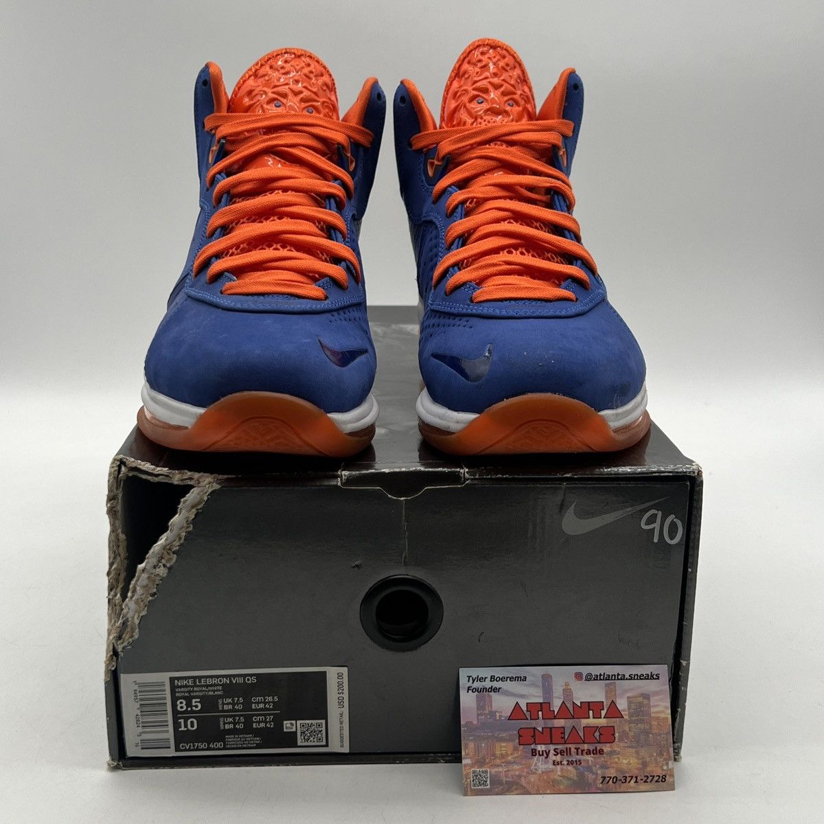 Nike Lebron 8 HWc Size US 8.5 / EU 41-42 - 2 Thumbnail