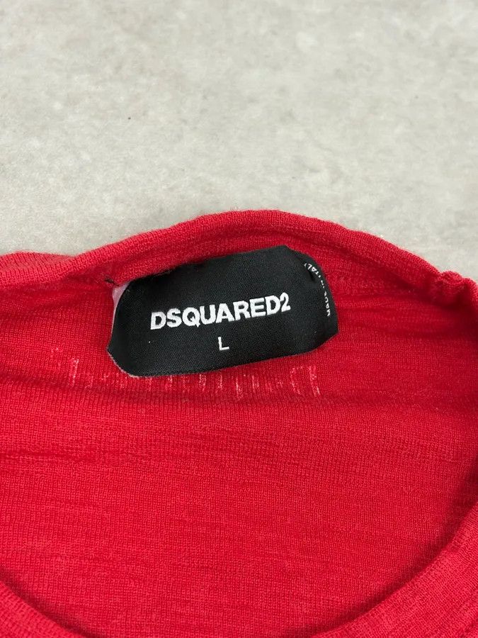 Dsquared2 AW2018 Dsquared2 Red Born To Ride T-Shirt Size US M / EU 48-50 / 2 - 10 Thumbnail