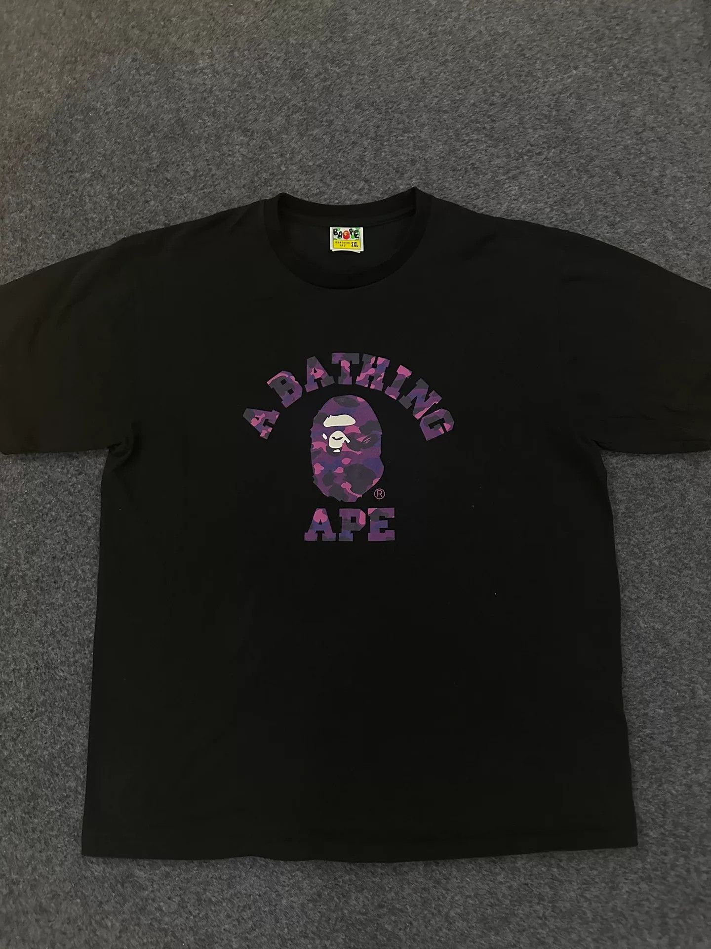 Bape Bape T Multi Glow T-Shirt Casual Size US XL / EU 56 / 4 - 1 Thumbnail