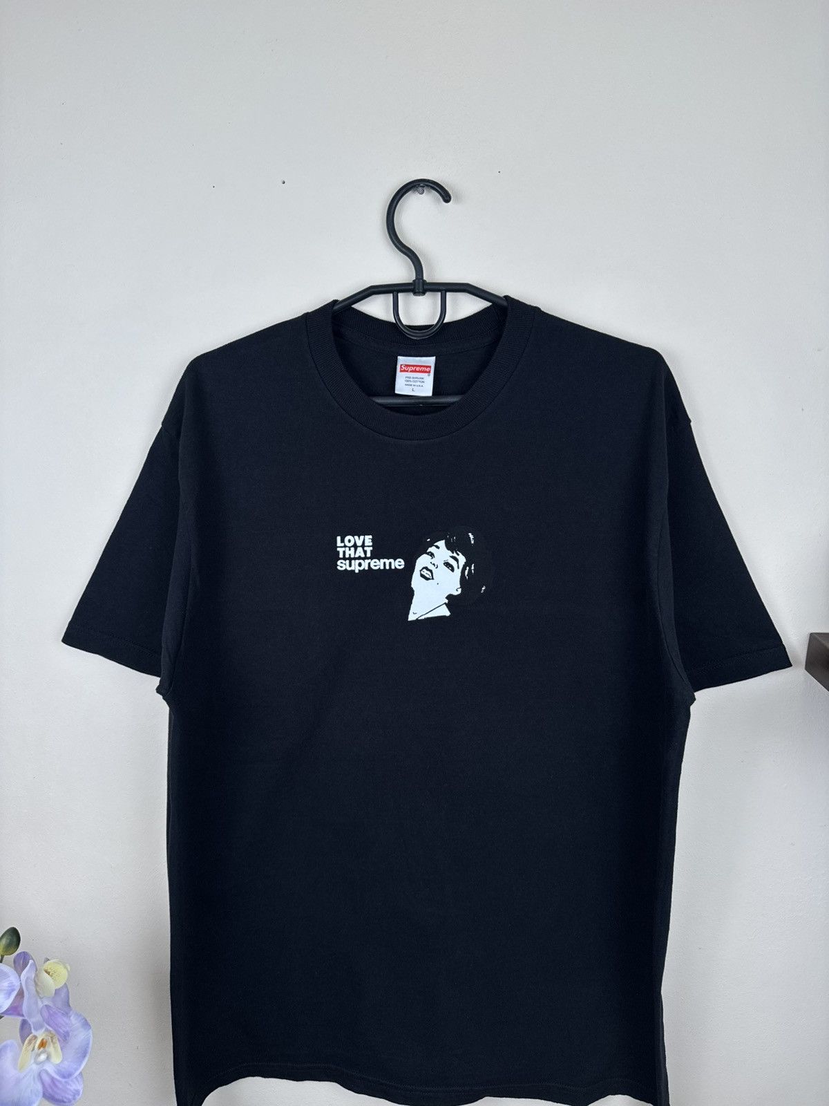 Supreme Supreme Love That T shirt Black Streetwear L Hype Rare Size US L / EU 52-54 / 3 - 8 Thumbnail
