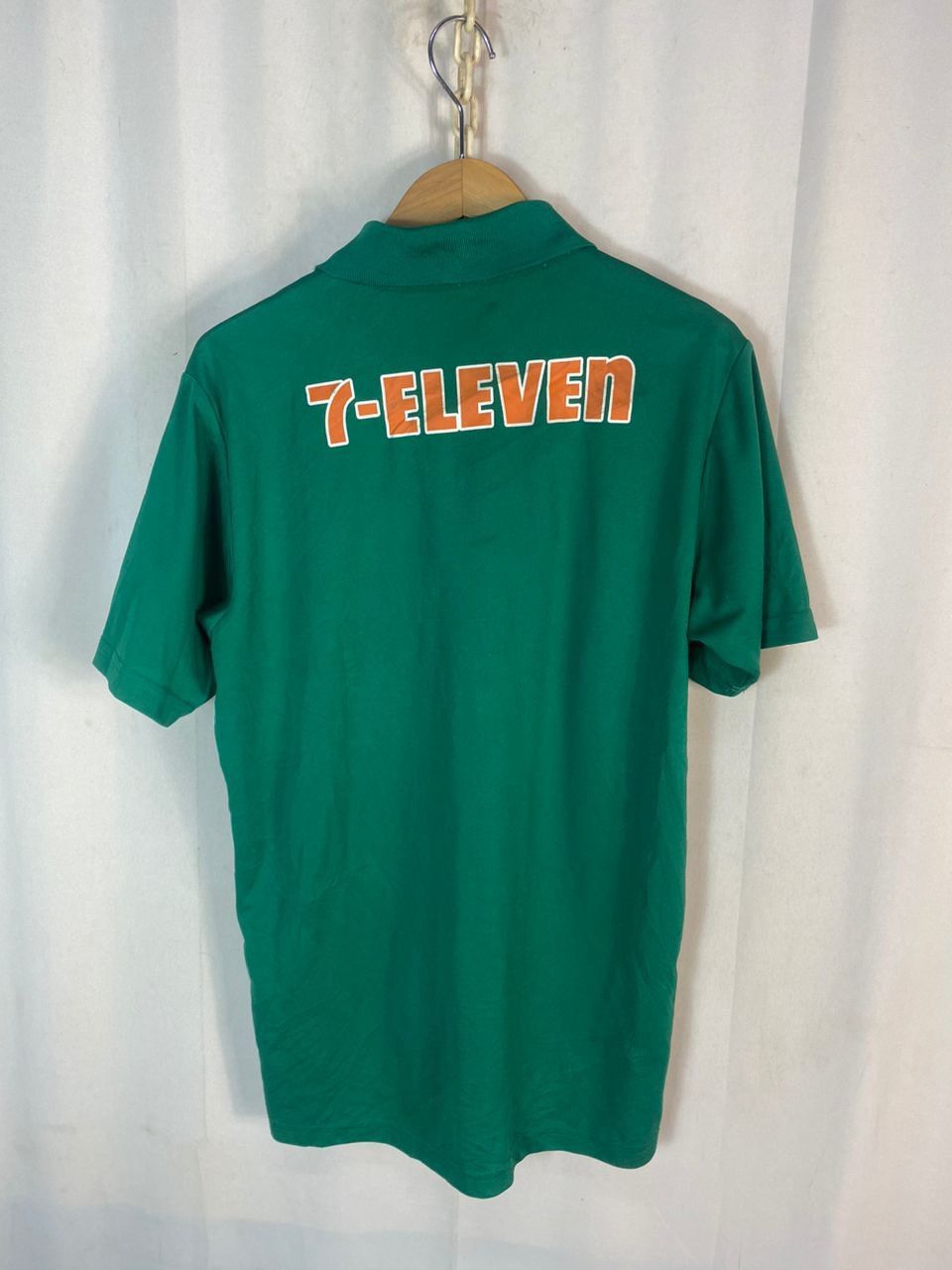 Japanese Brand × Uniform Wares × Vintage Vintage 7 eleven uniform polo shirt Size US L / EU 52-54 / 3 - 9 Thumbnail