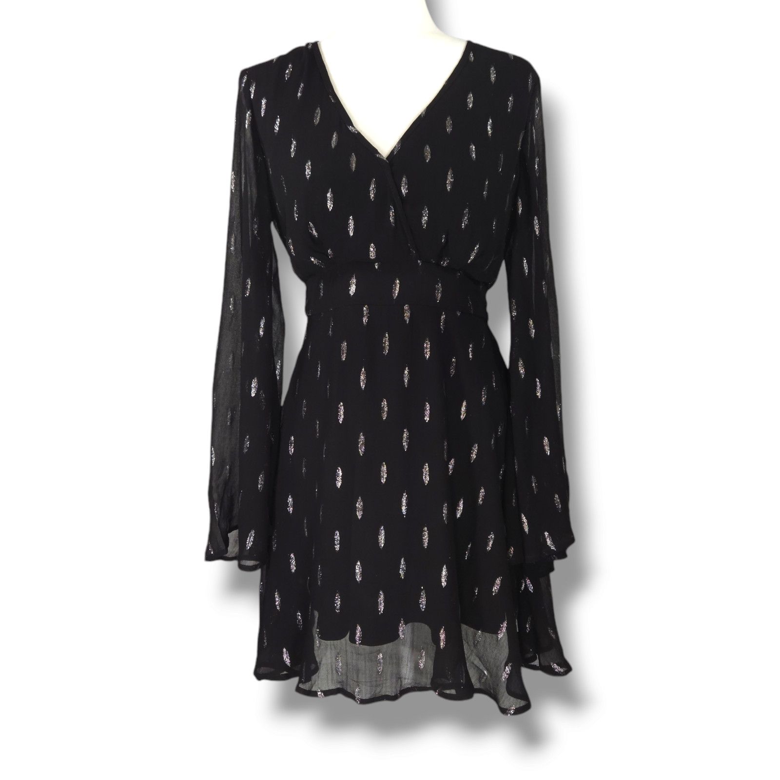 Other NWT B.O.G. Band of the Free Evette Shimmer Mini Dress Sz. M Size M / US 6-8 / IT 42-44 - 4 Thumbnail