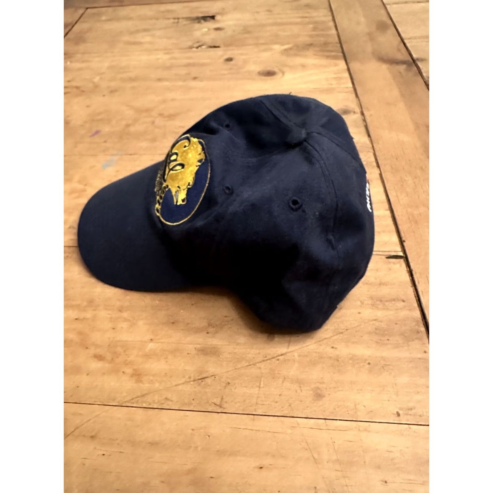 Bell VINTAGE Cal Golden Bears Pacific Bell Opening Night 1999 Ball Cap Hat Adj Men’s Navy Blue Baseball Cap Adjustable Strapback Men’s Size ONE SIZE - 2 Thumbnail