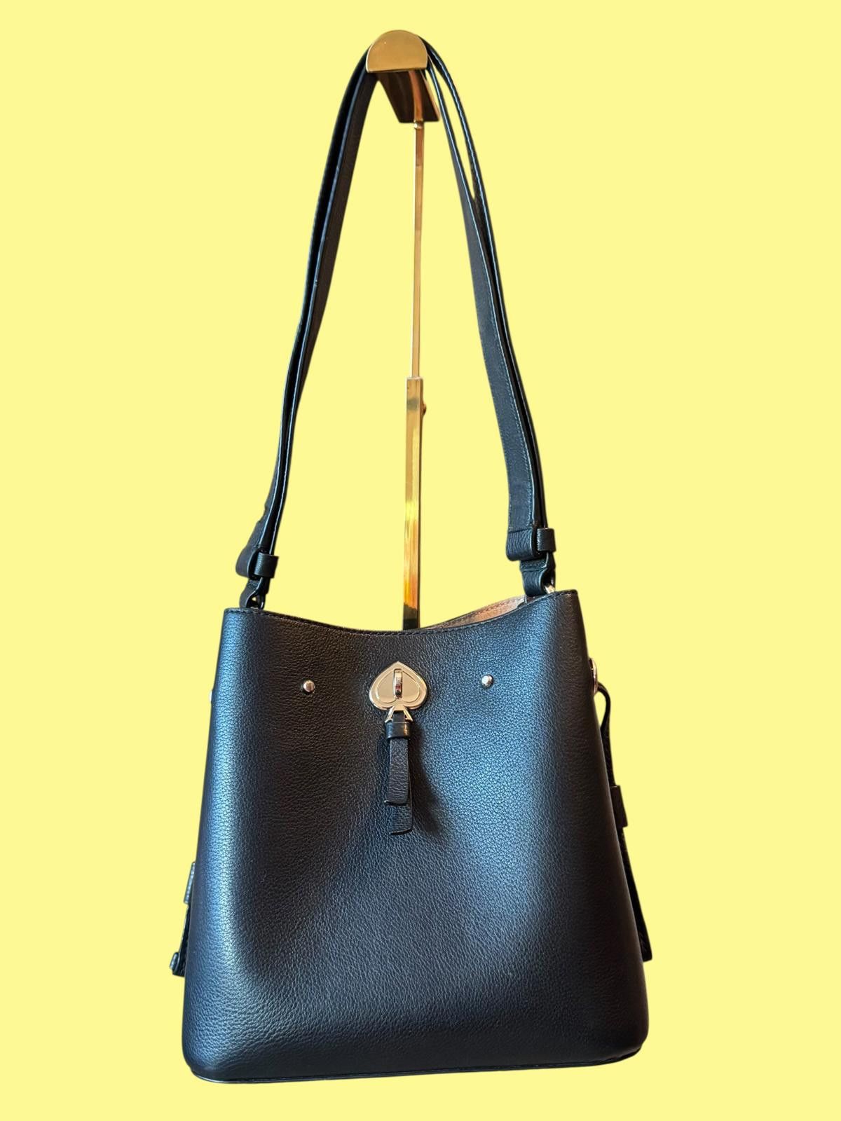 Other Kate Spade New York Black Leather Shoulder Bag Size ONE SIZE - 1 Thumbnail