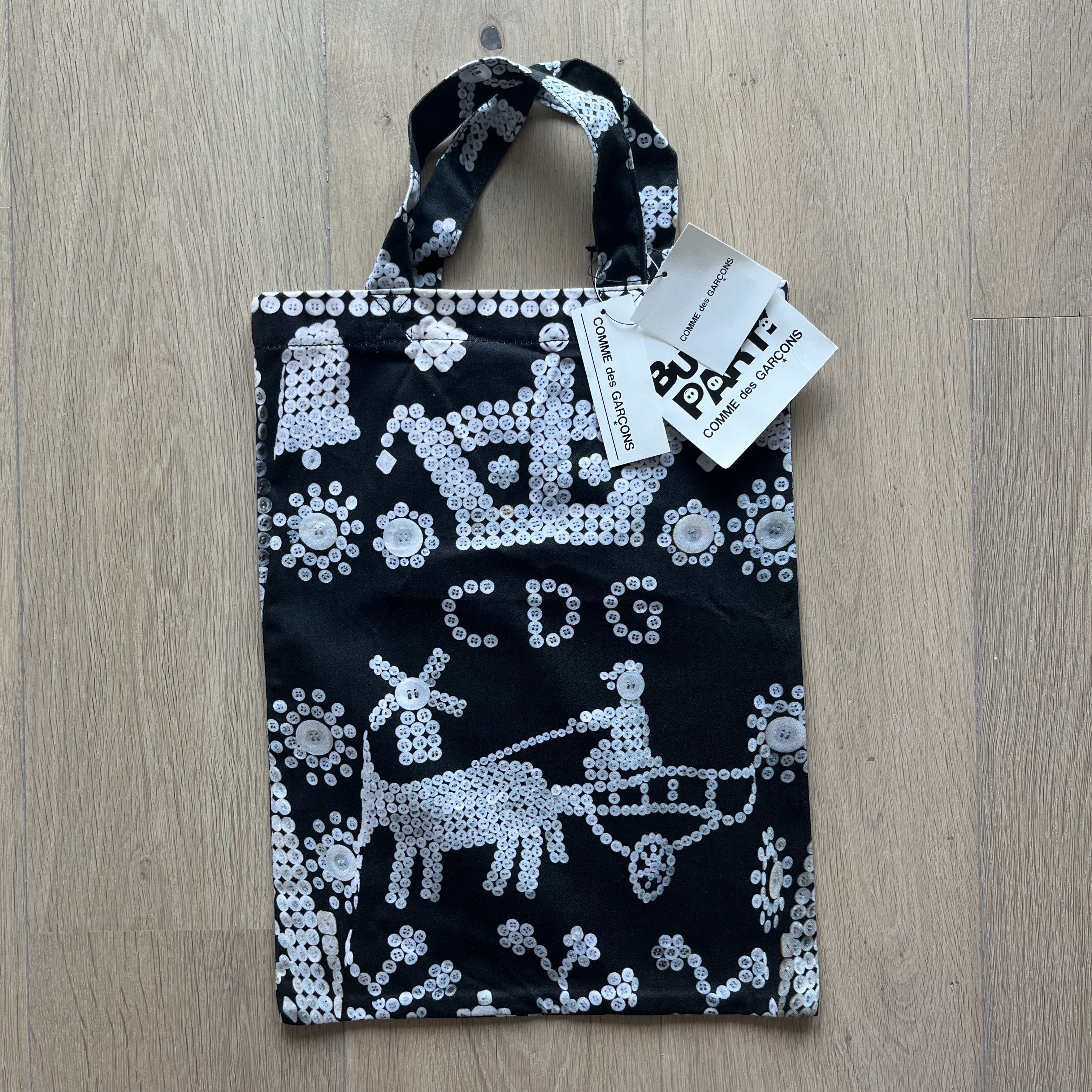 Comme des Garcons Button Print Tote Bag Size ONE SIZE - 2 Thumbnail