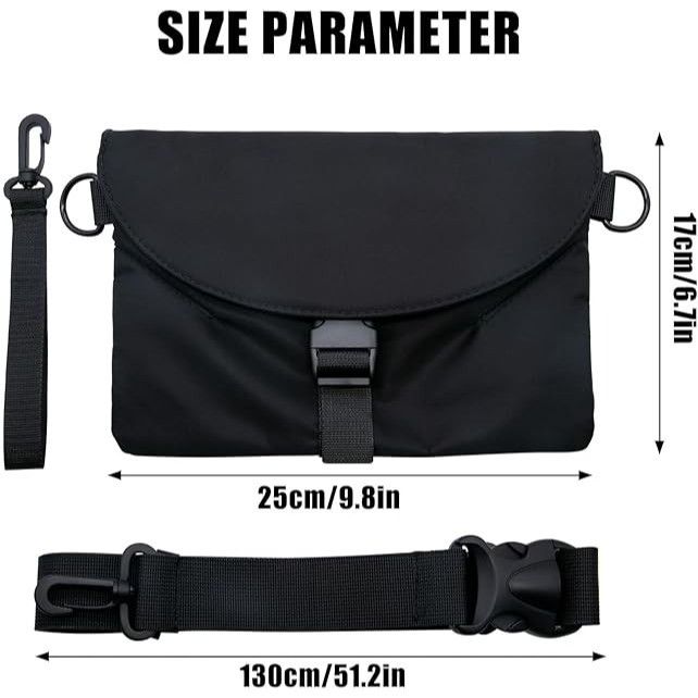 Other Portable Sling Bag for Women & Men, Waterproof Crossbody Bla Size ONE SIZE - 3 Thumbnail