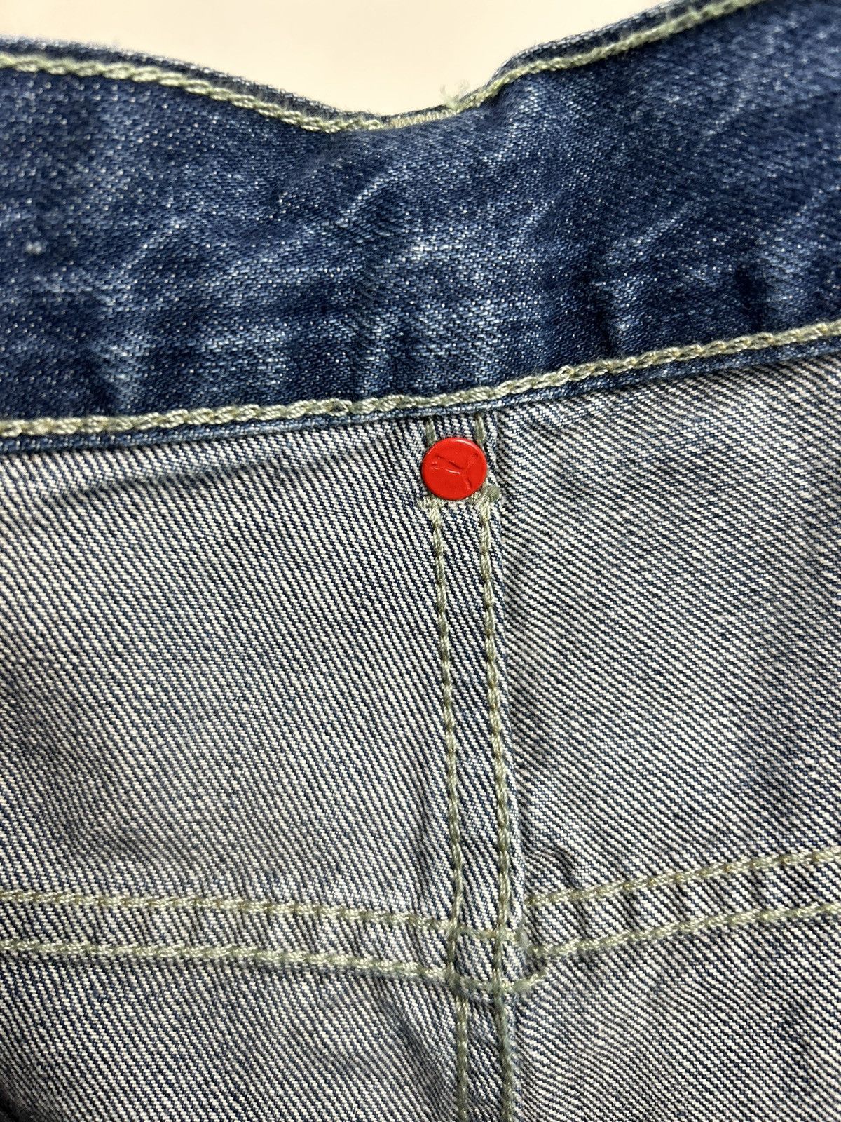 Evisu × Puma Vintage Evisu Puma Jeans Pants Rare y2k Size US 36 / EU 52 - 23 Thumbnail