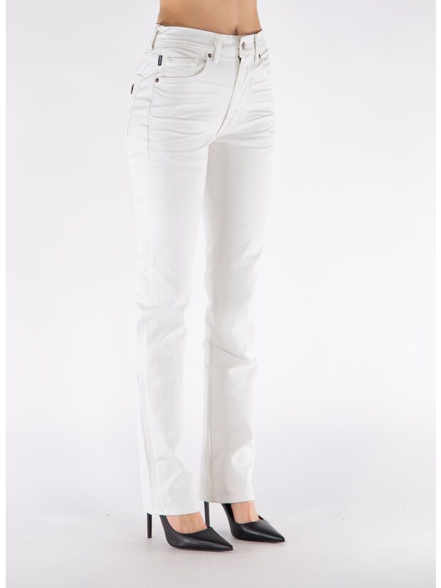 Tom Ford o1w1db10525 PAD114 Straigh Jeans in White Size 25" / US 0 / IT 36 - 4 Thumbnail