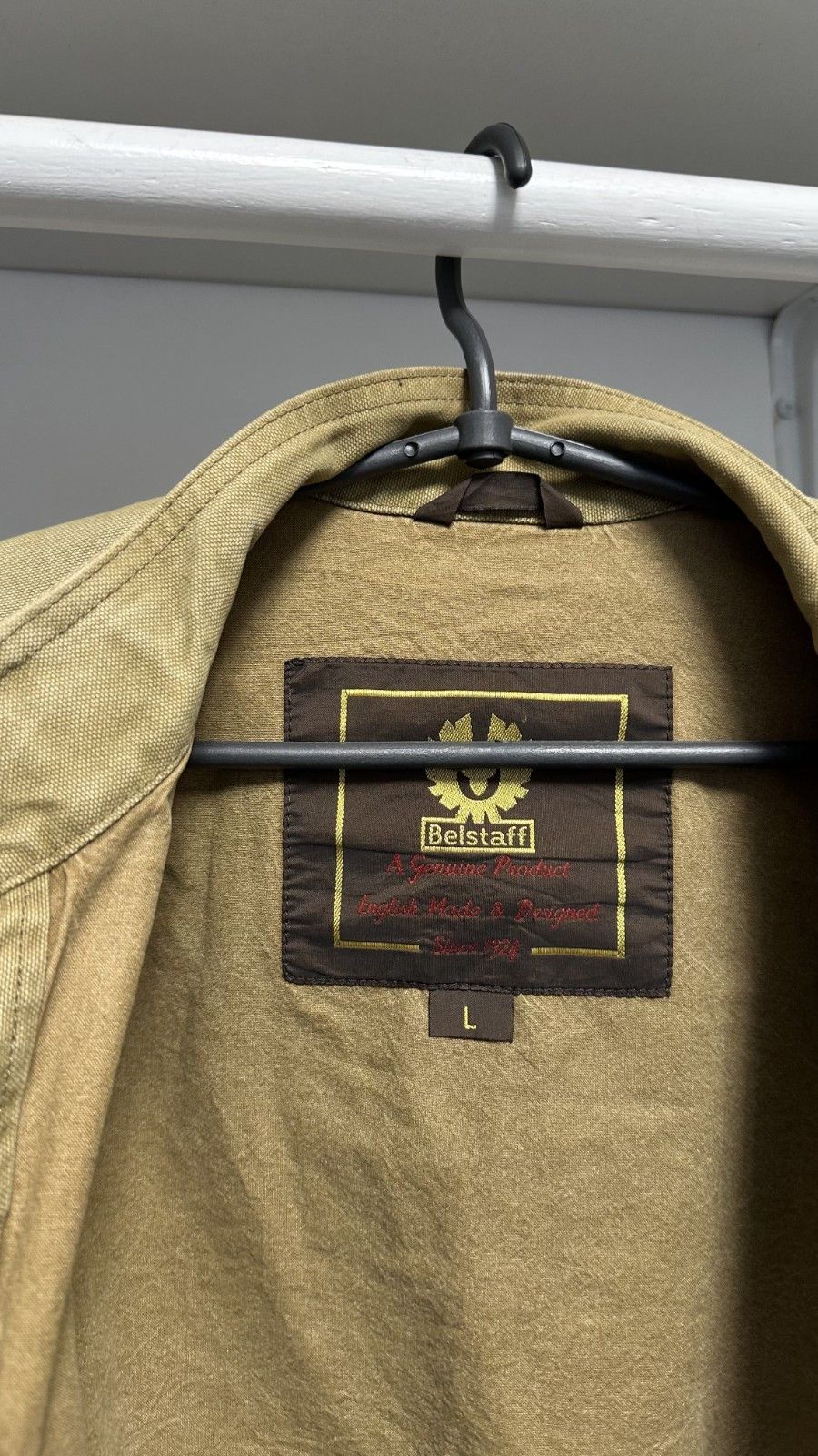 Belstaff Belstaff Men’s Roadmaster Beige Cotton Belted Jacket 1943 Size US L / EU 52-54 / 3 - 16 Thumbnail