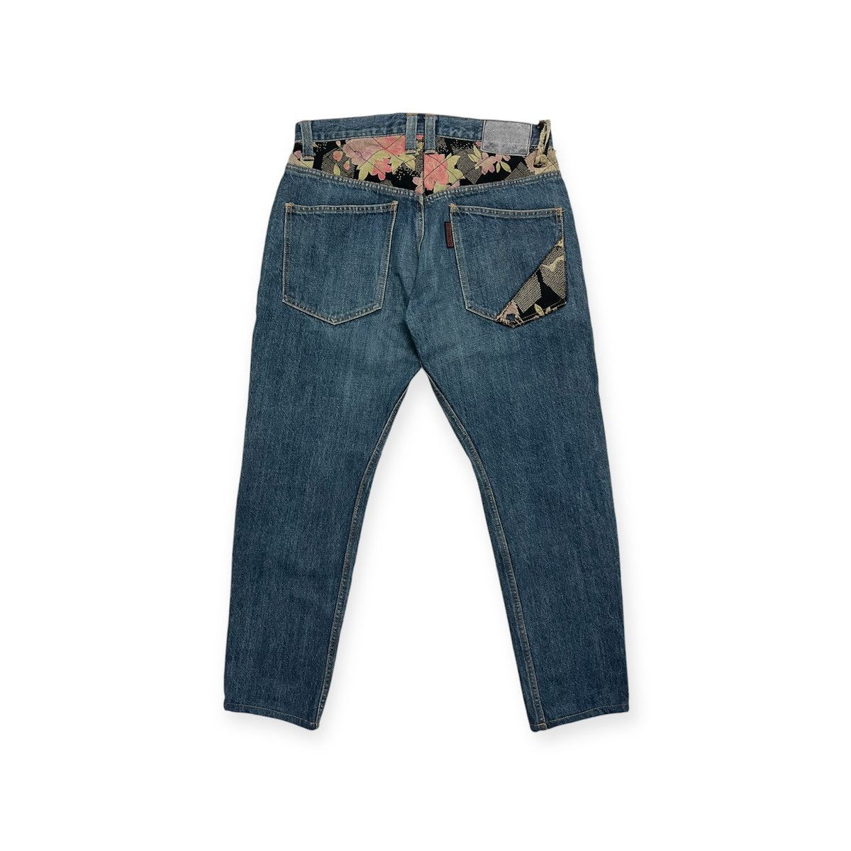 Dissizit × Japanese Brand Juvenile Delinquent Distressed Denim Jeans Vintage Size US 34 / EU 50 - 3 Thumbnail