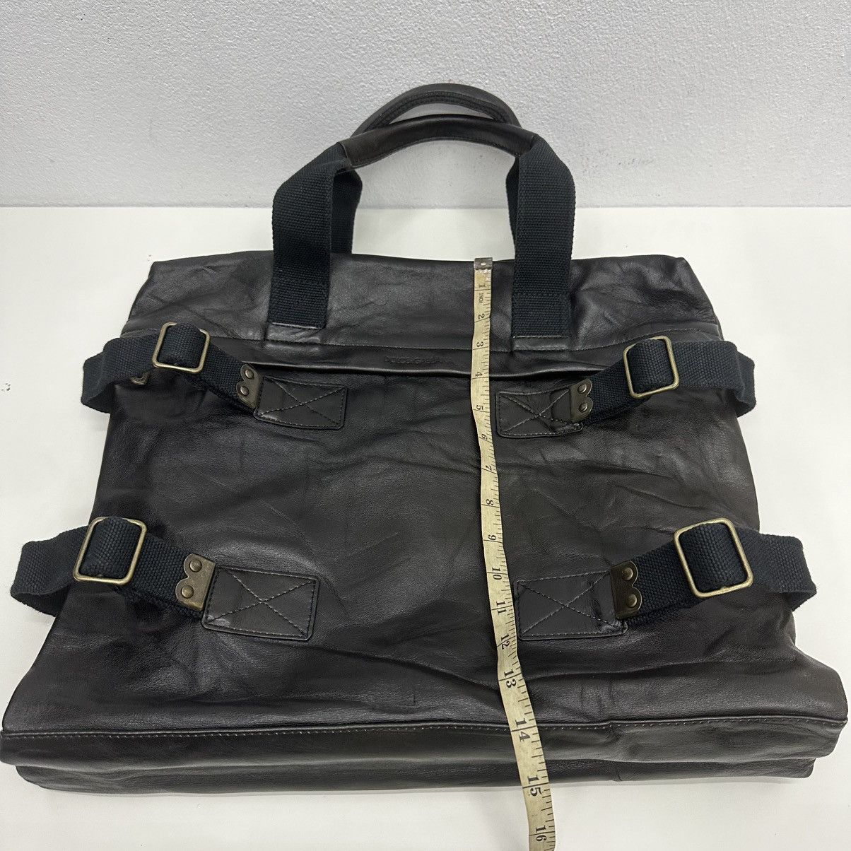 Dolce & Gabbana ‼️YES‼️D&G TACTICAL REVERSIBLE CARRY TOTE BAG LEATHER CANVAS Size ONE SIZE - 20 Thumbnail