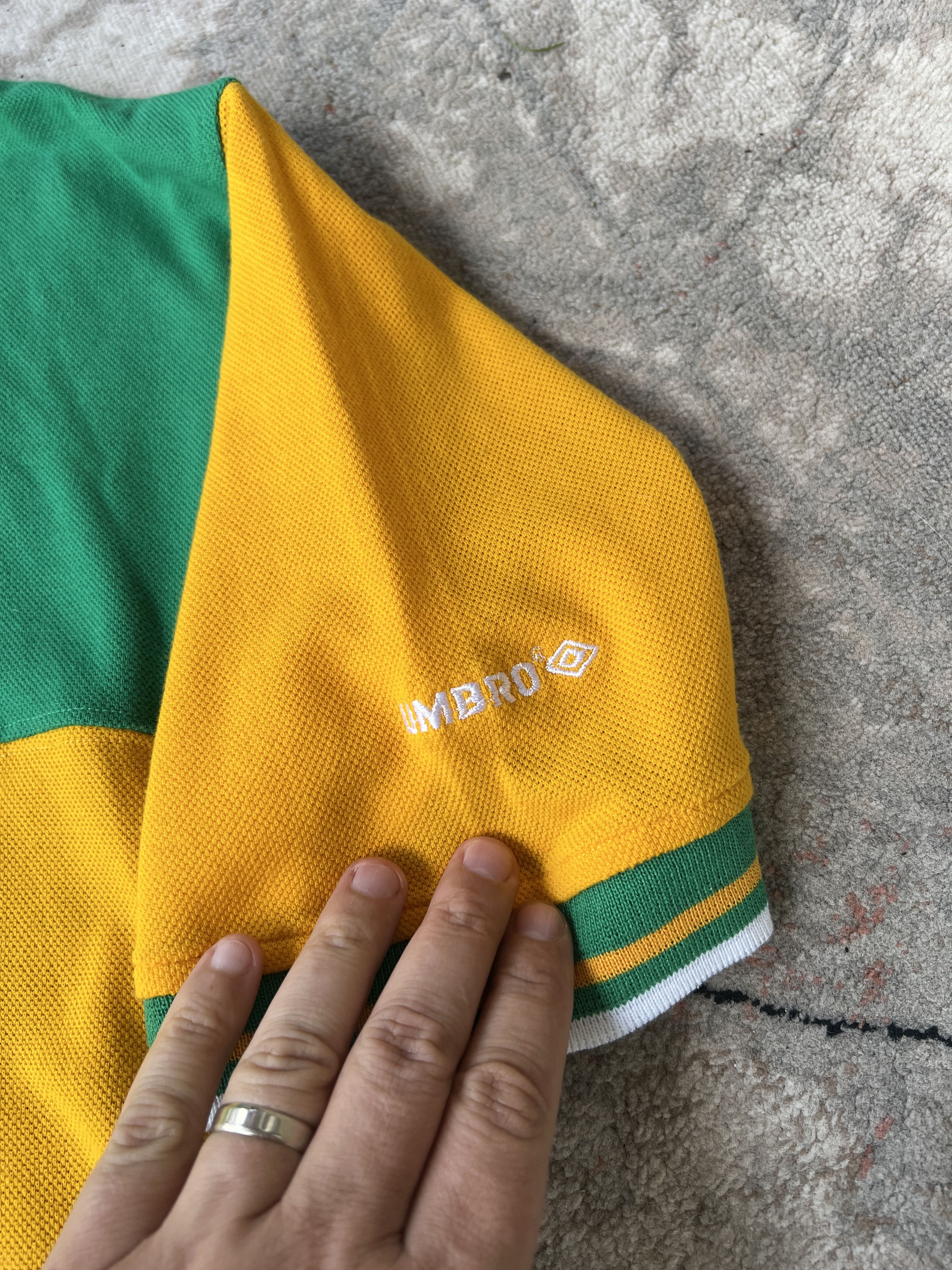 Umbro Umbro Kerry Ciarrai Vintage Polo Shirt Size US XL / EU 56 / 4 - 7 Thumbnail
