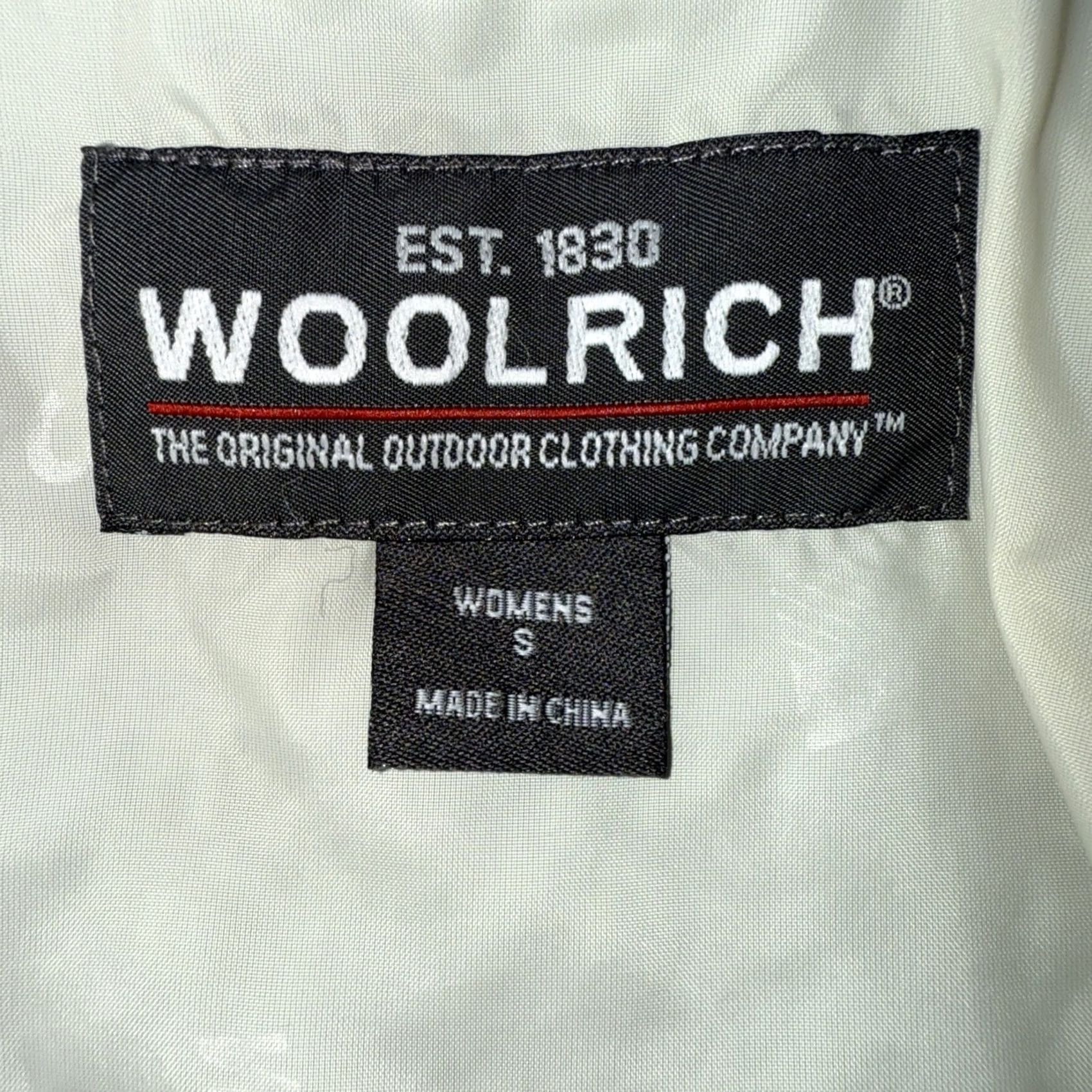 Vintage Woolrich Women's Small Blue Fleece Jacket Coat Corduroy Trim Snowflake Pattern, Blue, Jacket, Woolrich, Snowflake, Small, Womens, Winter Size S / US 4 / IT 40 - 3 Thumbnail