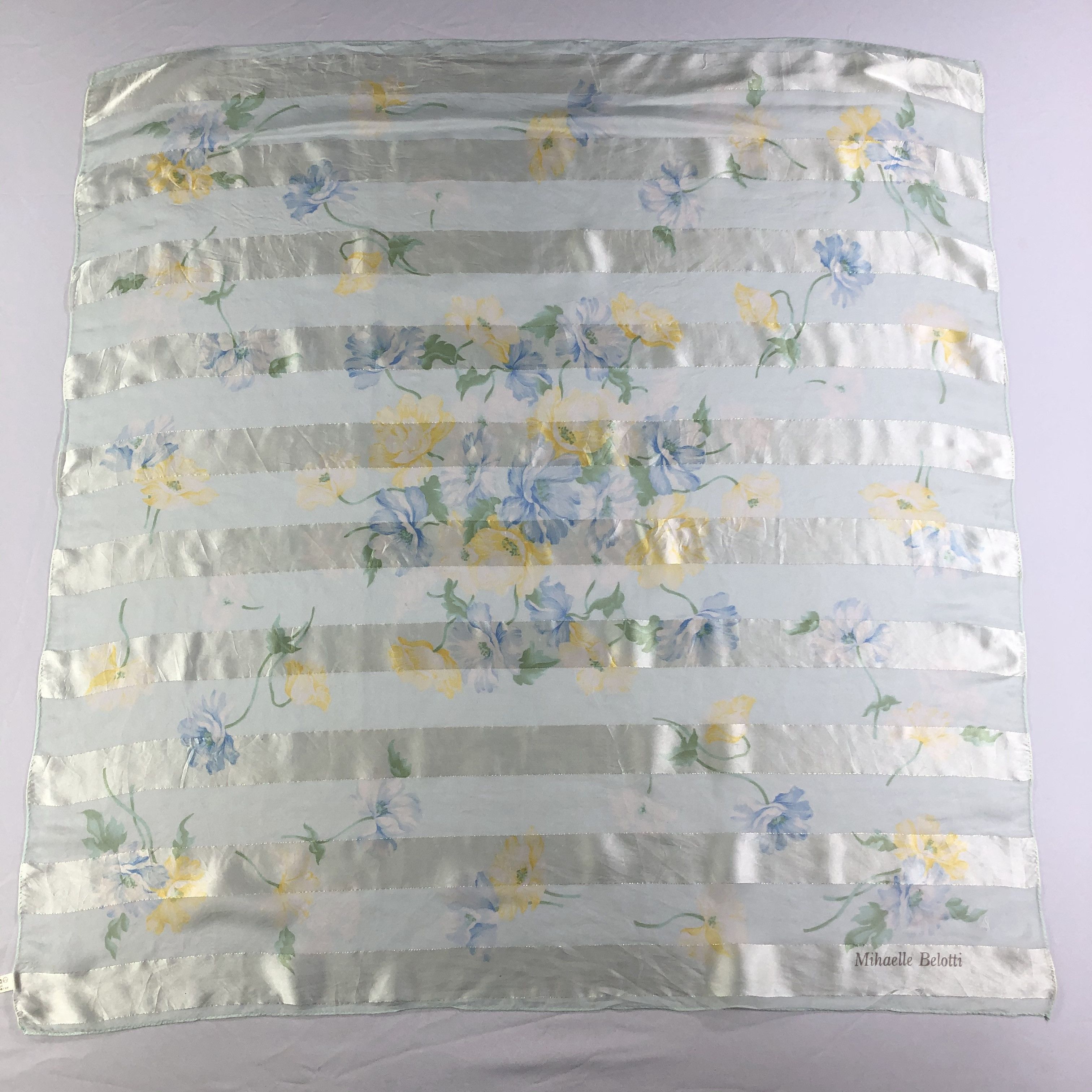 Vintage Vintage Mihaelle Belotti Silk Scarf Size ONE SIZE - 2 Thumbnail