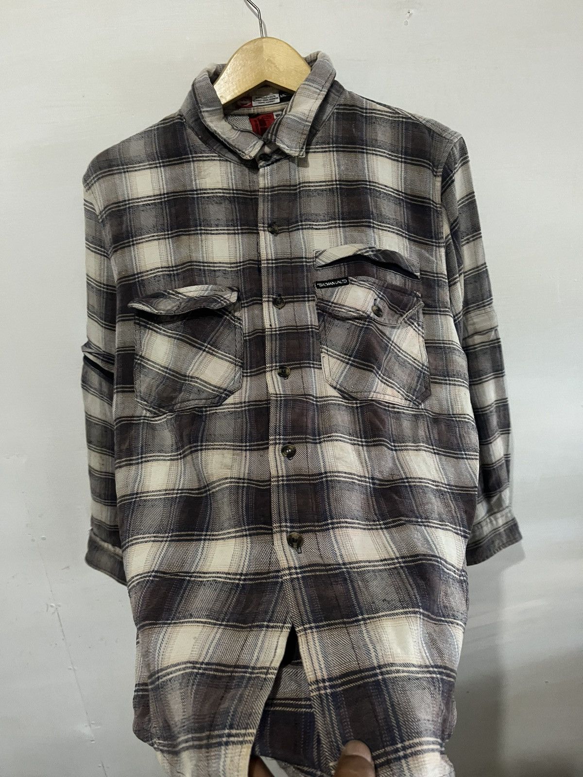 Number (N)ine Batman Unlimited Street Cool Person Convertible Flannel Size US L / EU 52-54 / 3 - 1 Thumbnail