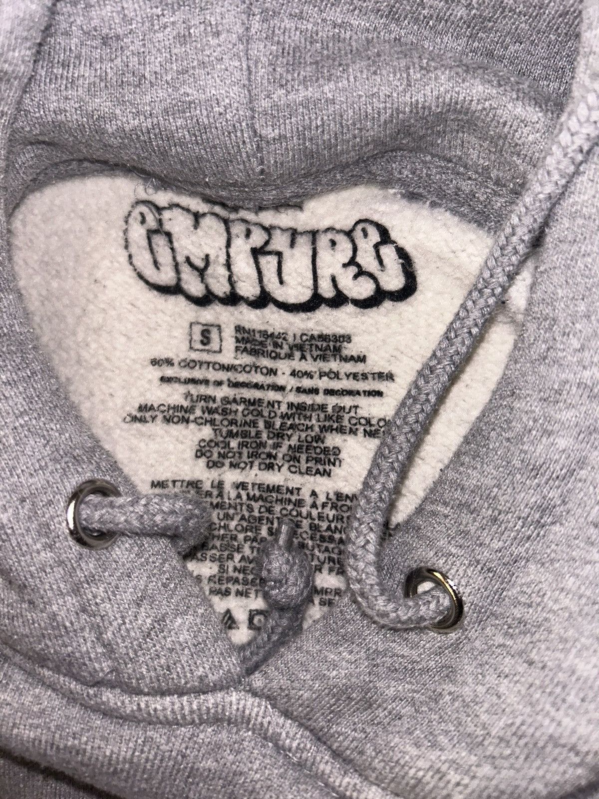 Empyre Empyre Gray Logo Patch Hoodie Size Small Size US S / EU 44-46 / 1 - 3 Thumbnail