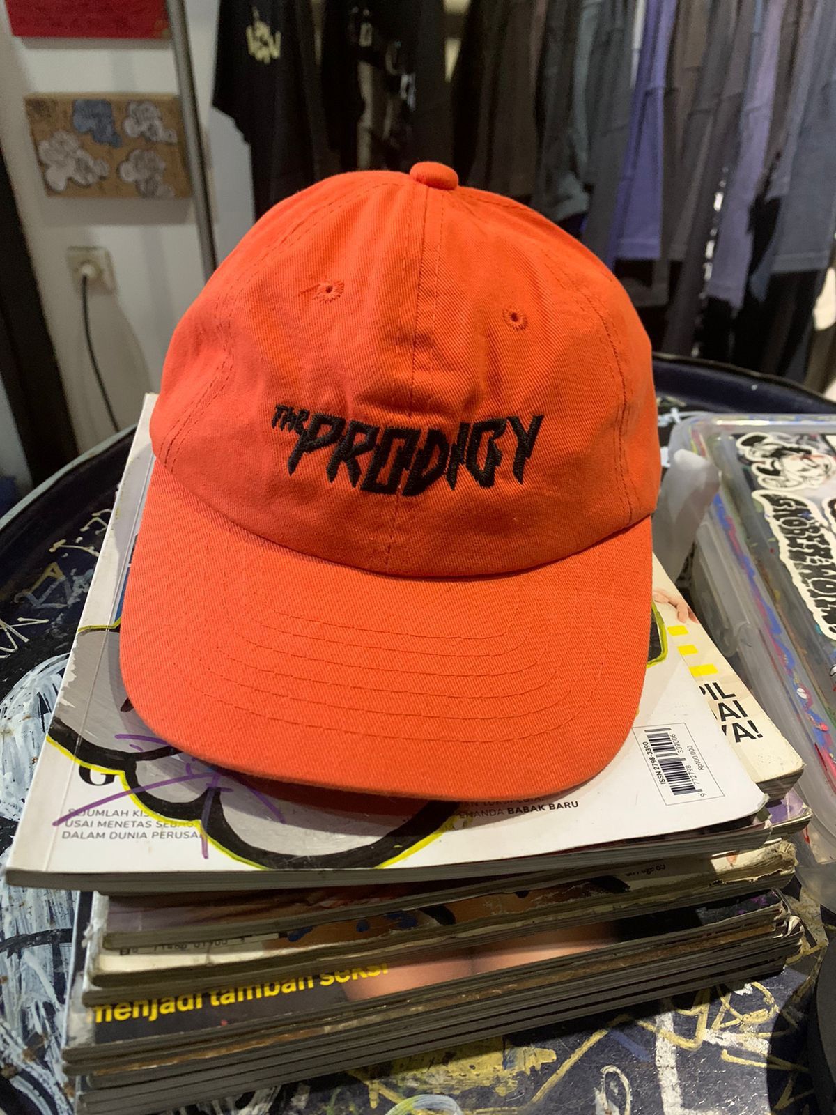 Band Tees × Vintage Vintage 2000s The Prodigy 6 Panel Cap Size ONE SIZE - 1 Thumbnail
