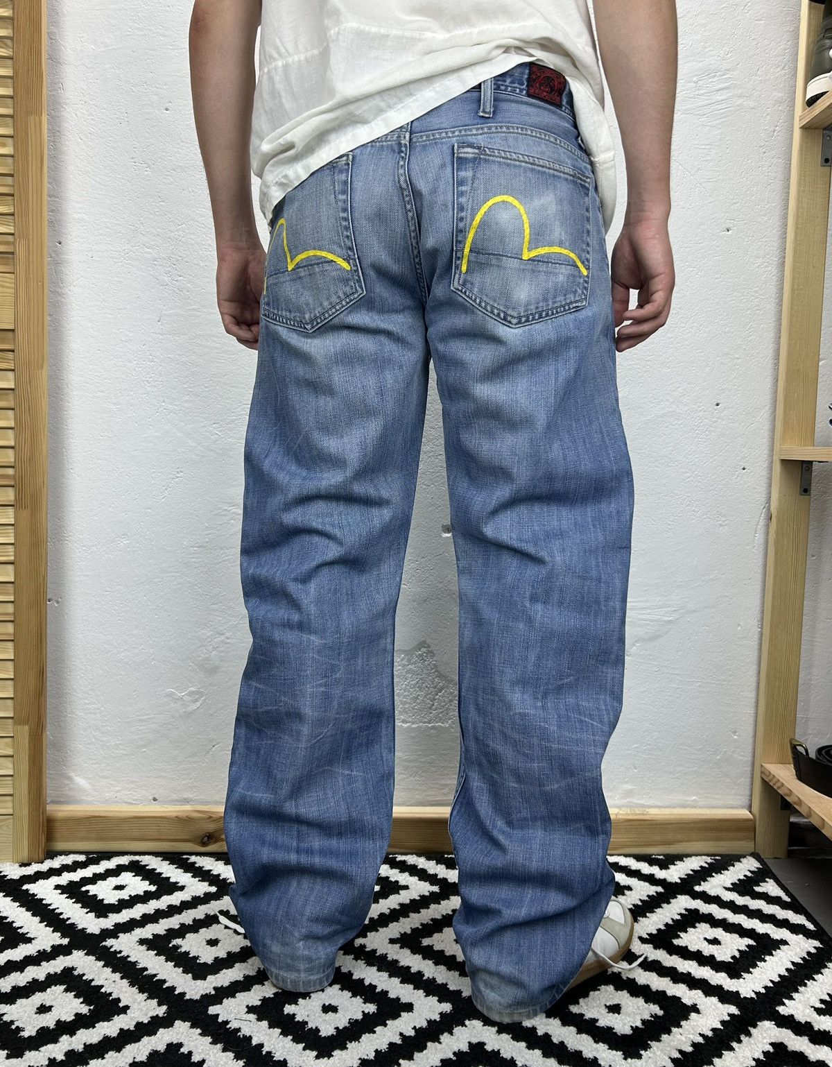 Vintage Evisu Vintage Men’s Japanese jeans size 34 Size US 34 / EU 50 - 1 Thumbnail