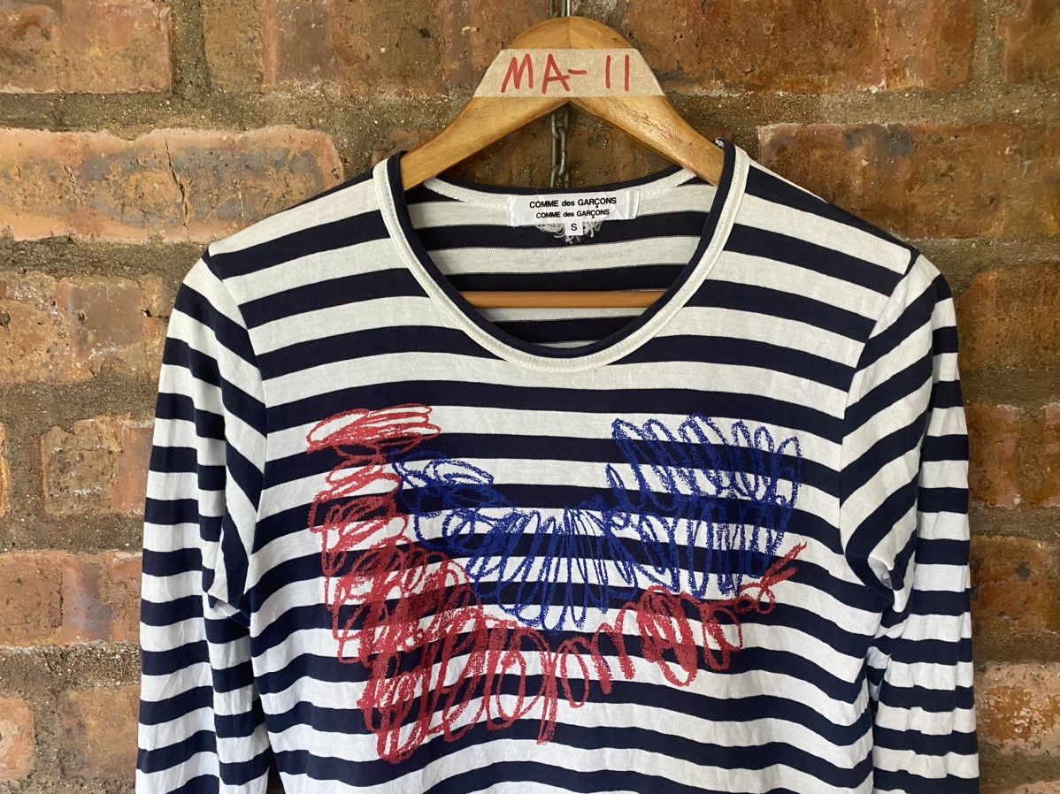 Comme des Garcons SS13 Cdg stripe abstract ls Size US S / EU 44-46 / 1 - 3 Thumbnail