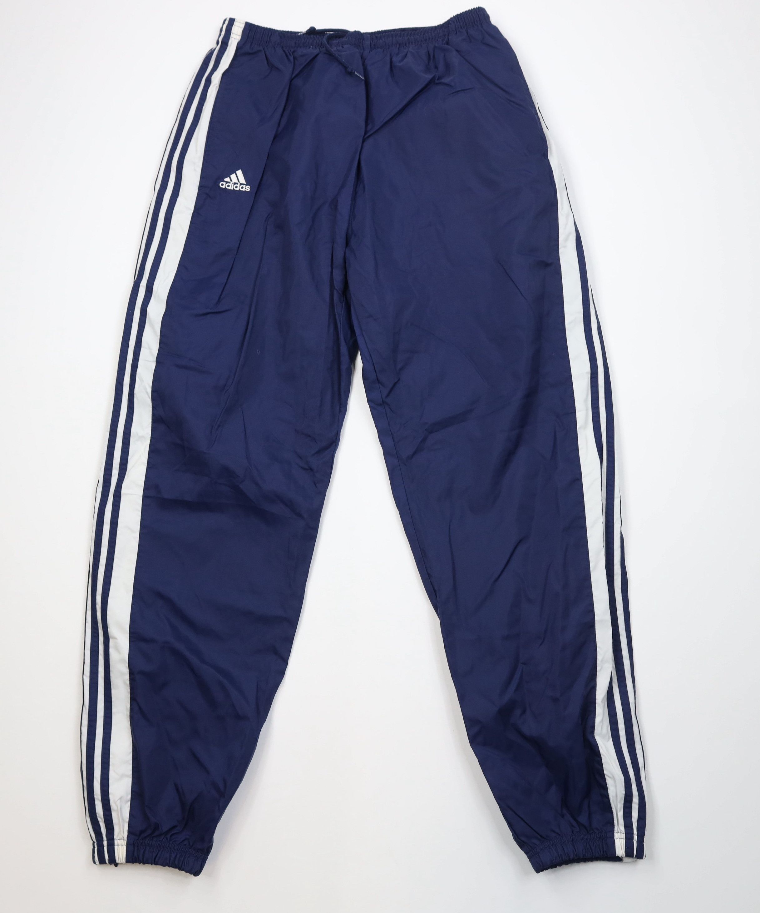 Adidas Vintage 90s Adidas Windbreaker Joggers Pants Blue Nylon Size US 40 / EU 56 - 1 Thumbnail