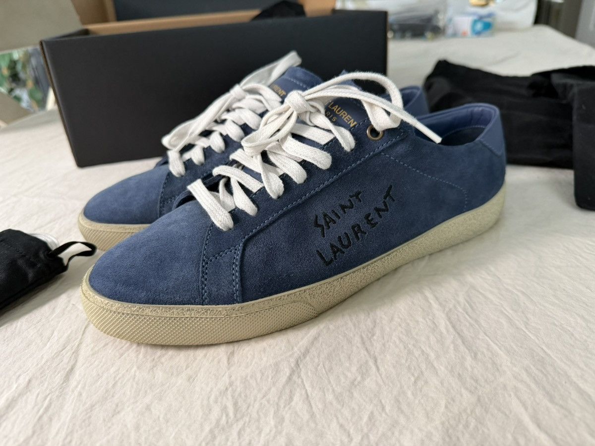 Saint Laurent Paris Saint Laurent DENIM/DENI U SNEAKERS Size US 8.5 / EU 41-42 - 1 Thumbnail
